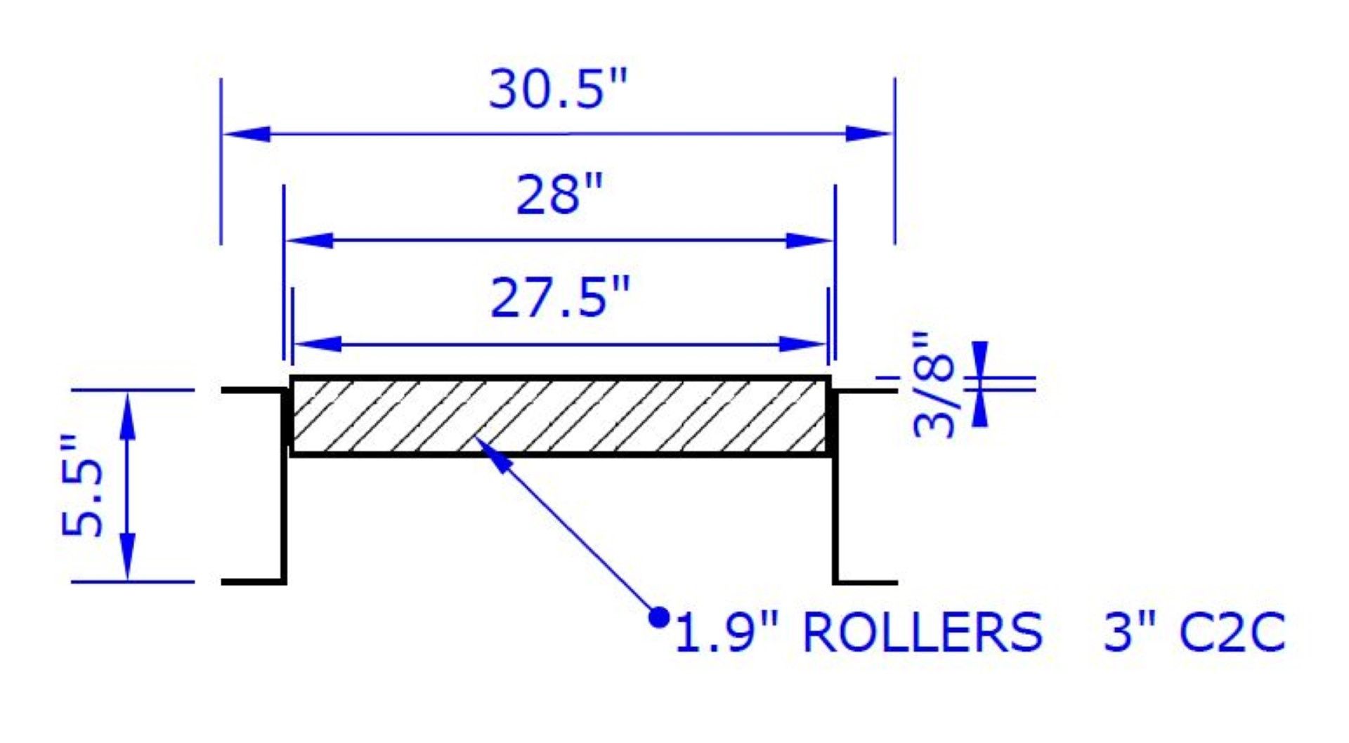 POWERED CONVEYOR CHAIN DRIVEN, 95 FT - Image 4 of 5