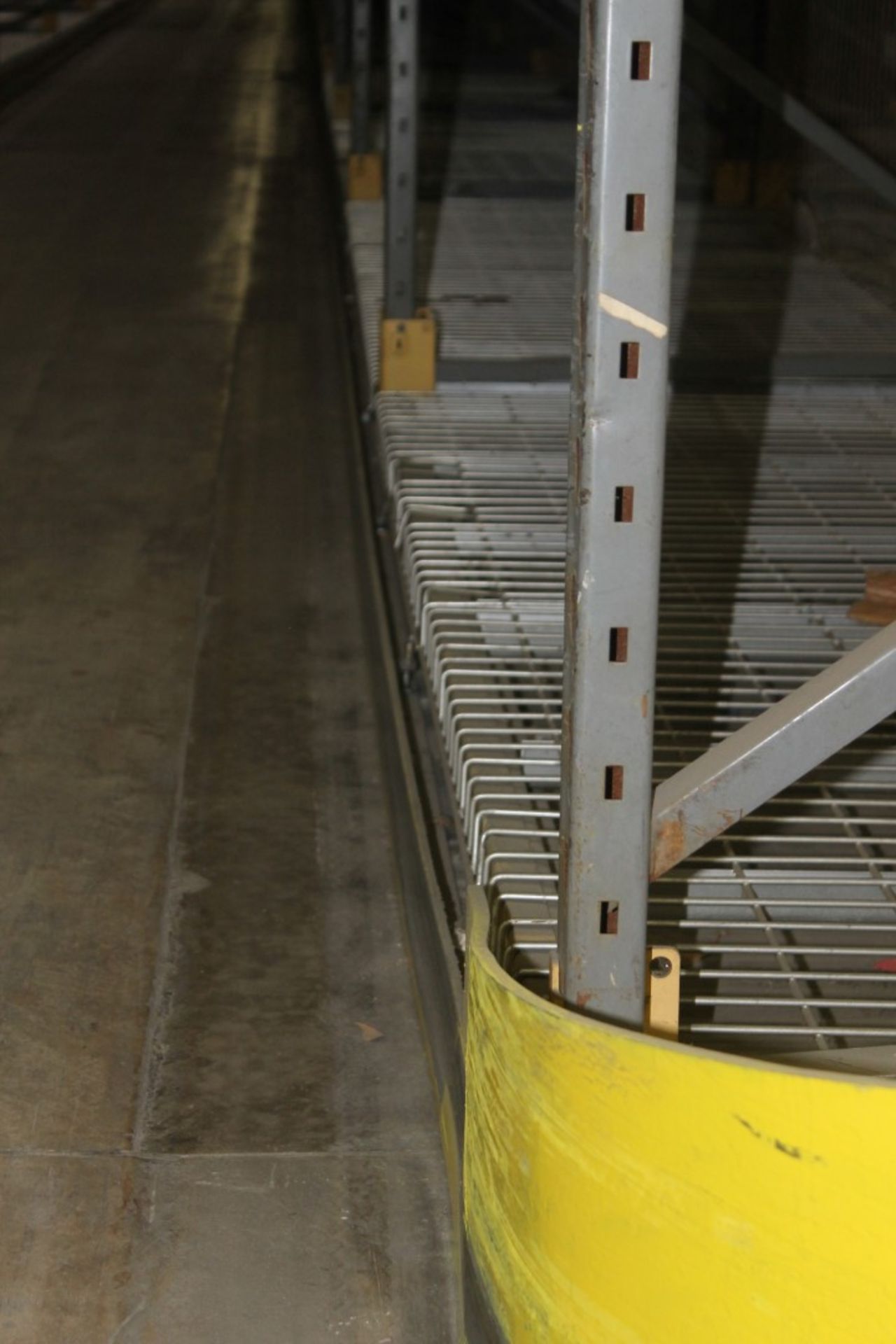 190 FT OF 3" X 2" X 3/8" PALLET RACK GUIDE RAILS, - Image 2 of 3