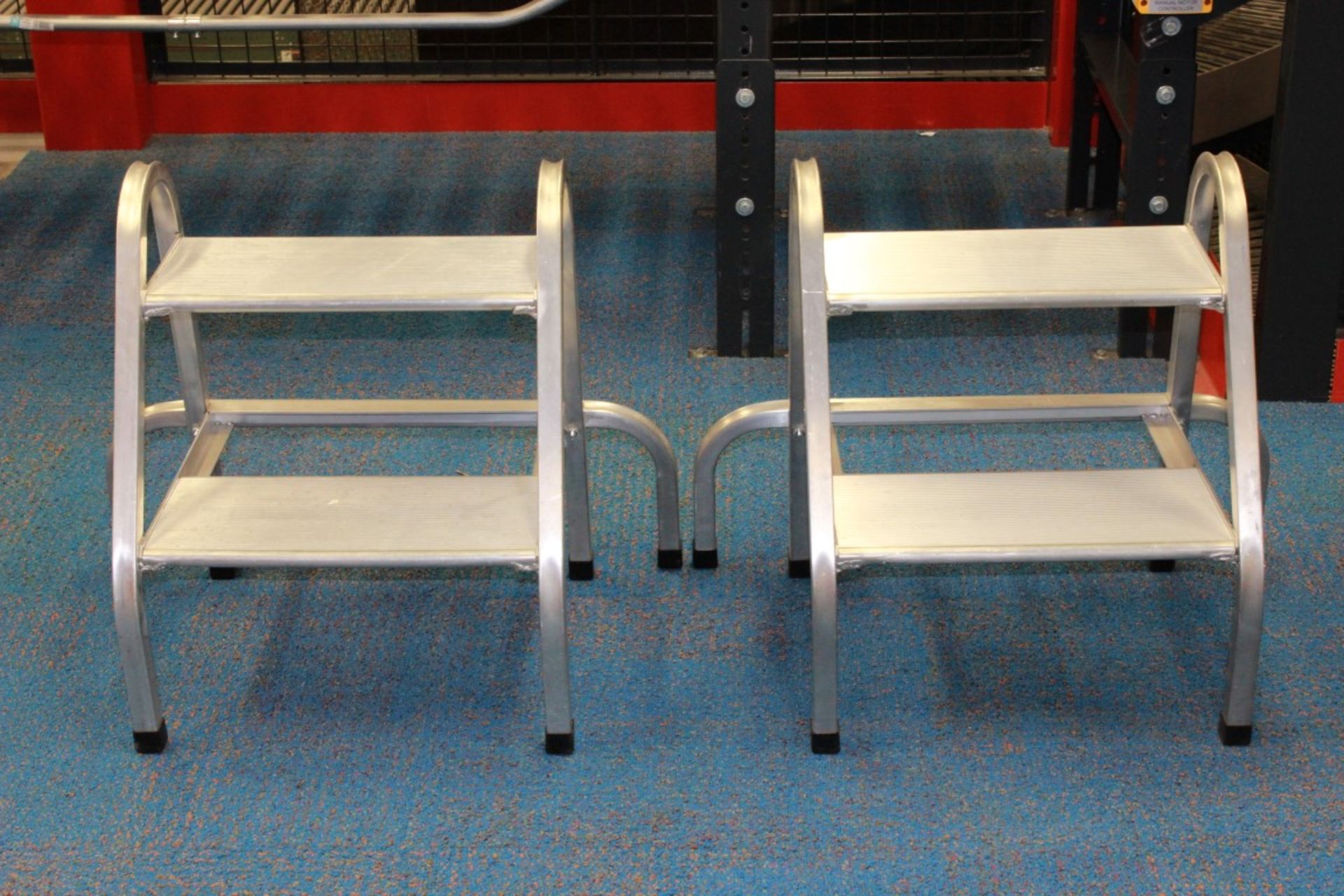 2 STEP ALUMINIUM STEP STOOL