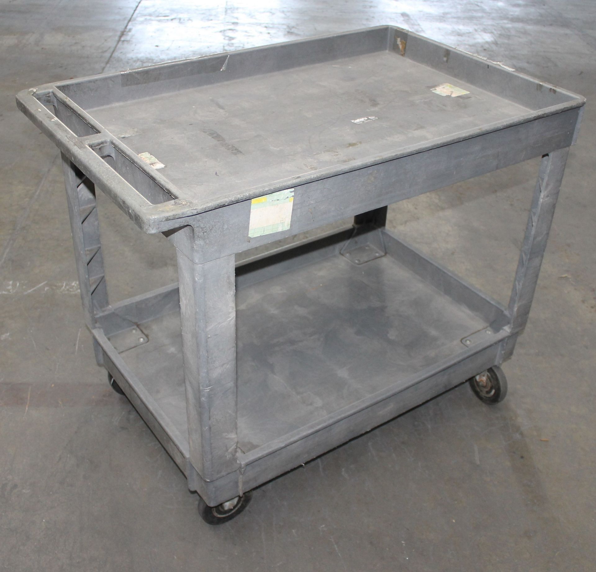 ROLLING RUBBERMAID 2 SELF CART, - Image 2 of 3