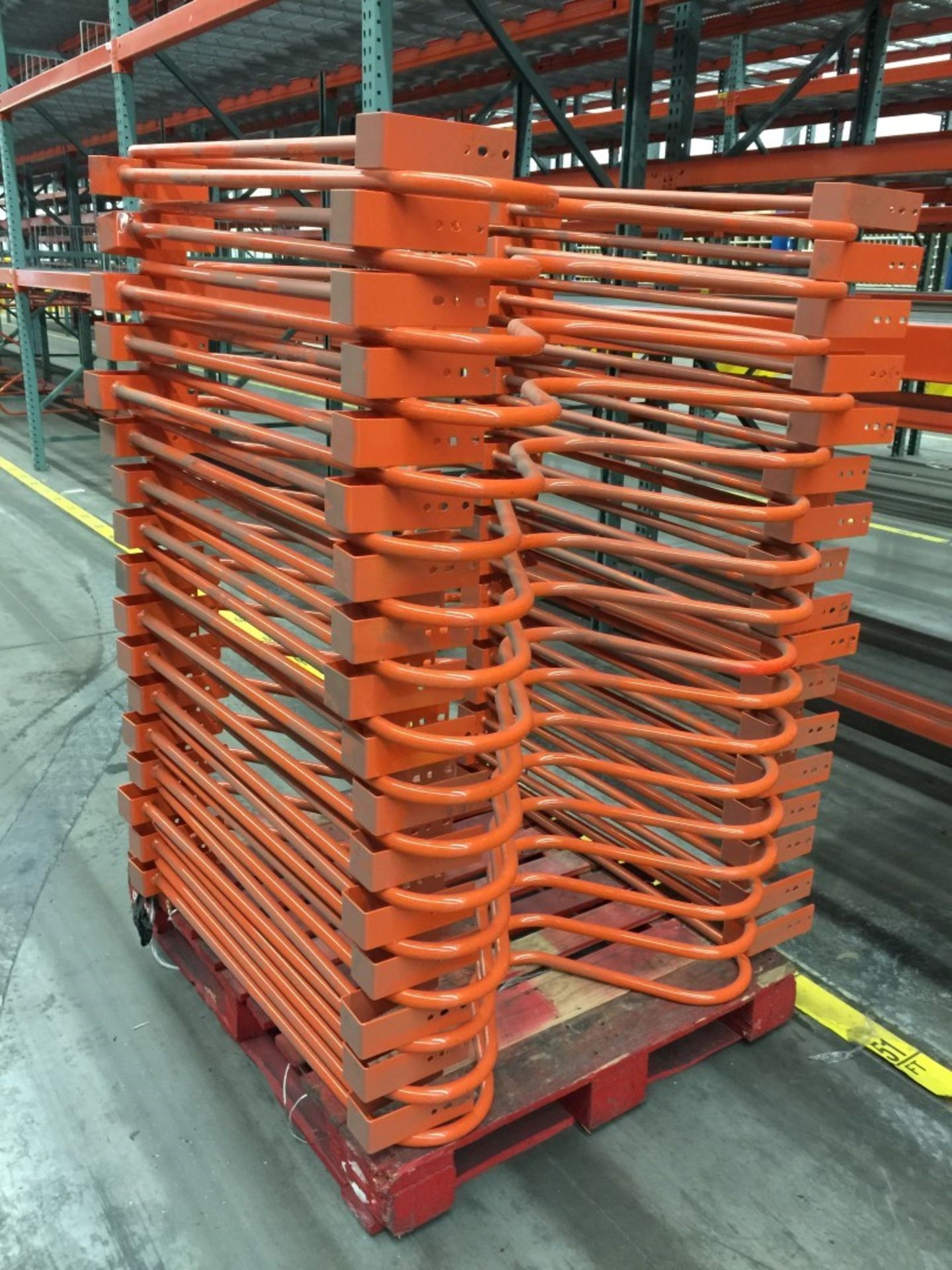 36" HIGH M-DIVIDER FOR PALLET RACK,