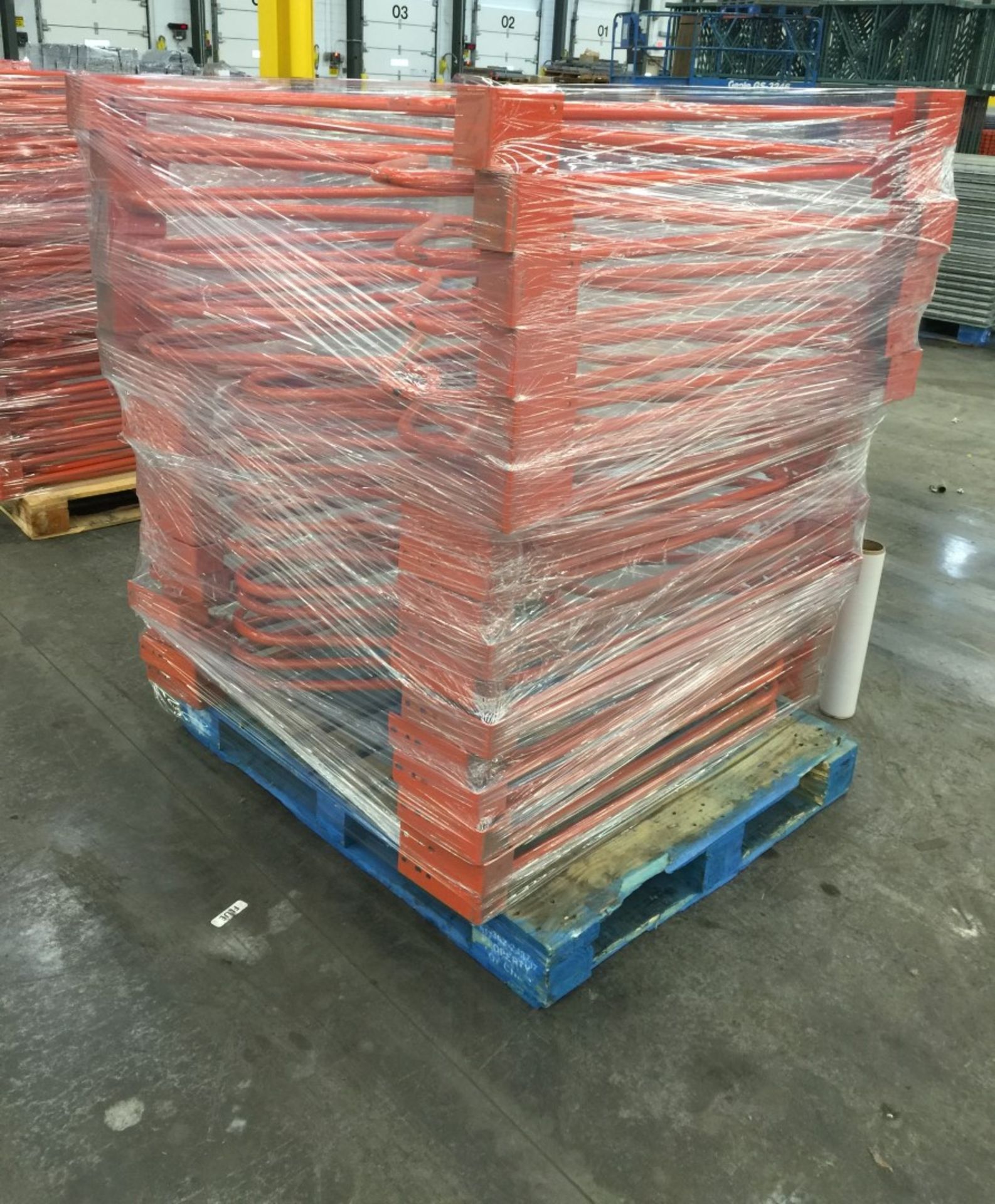 36" HIGH M-DIVIDER FOR PALLET RACK,