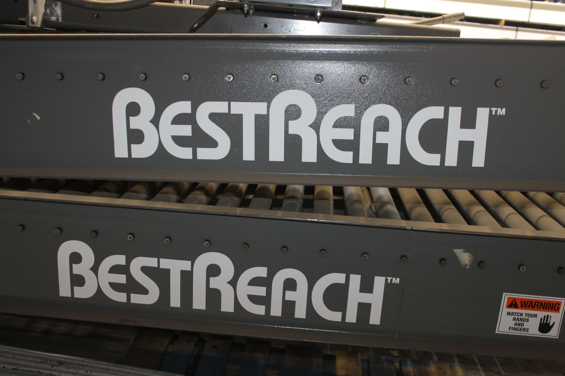 HEAVY DUTY BESTREACH 2-STAGE DRIVE IN GRAVITY TRUCK LOADING CONVEYOR, - Image 4 of 6