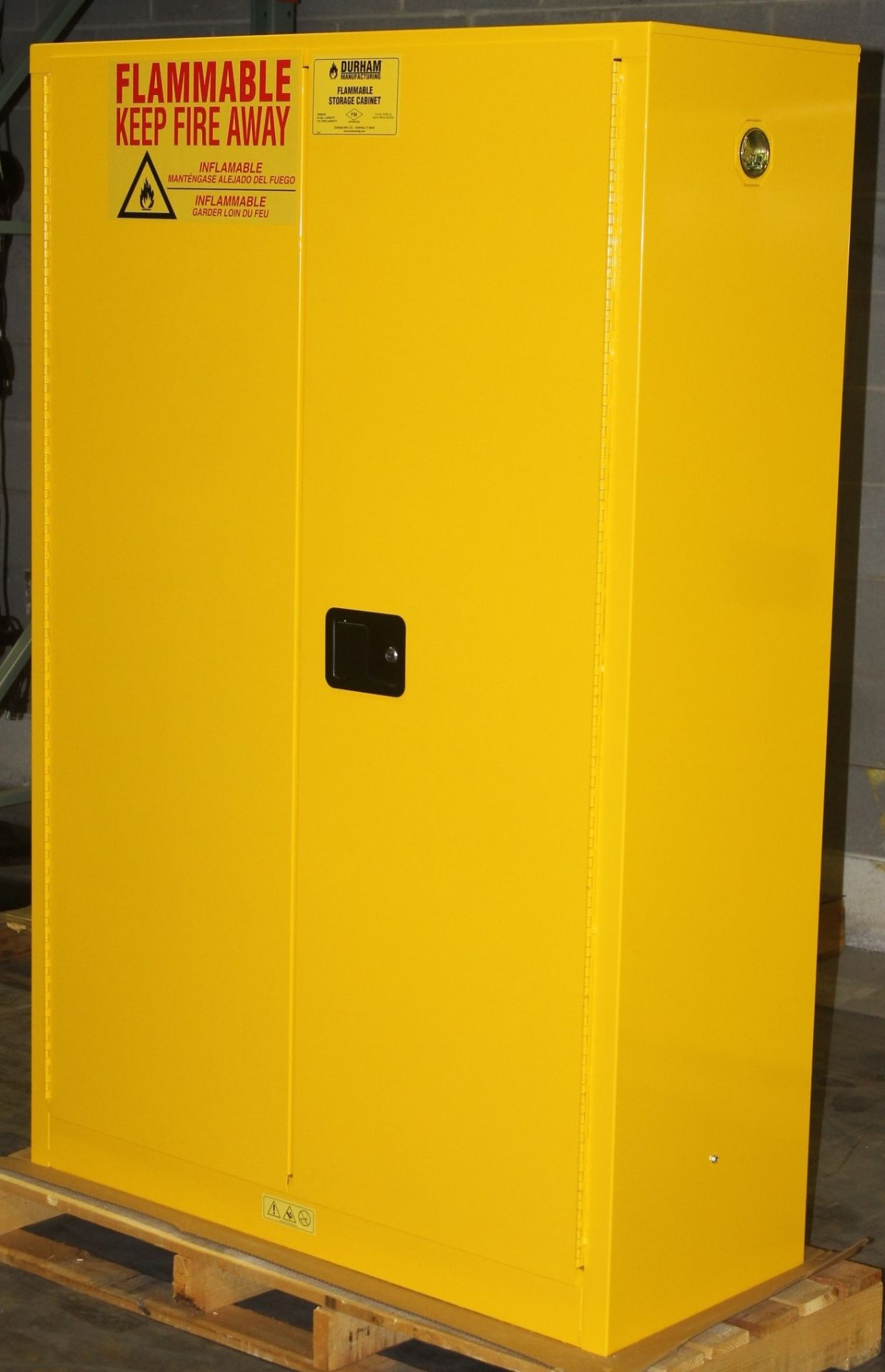 45 GALLONS FLAMMABLE SAFETY STORAGE CABINET - Image 4 of 4