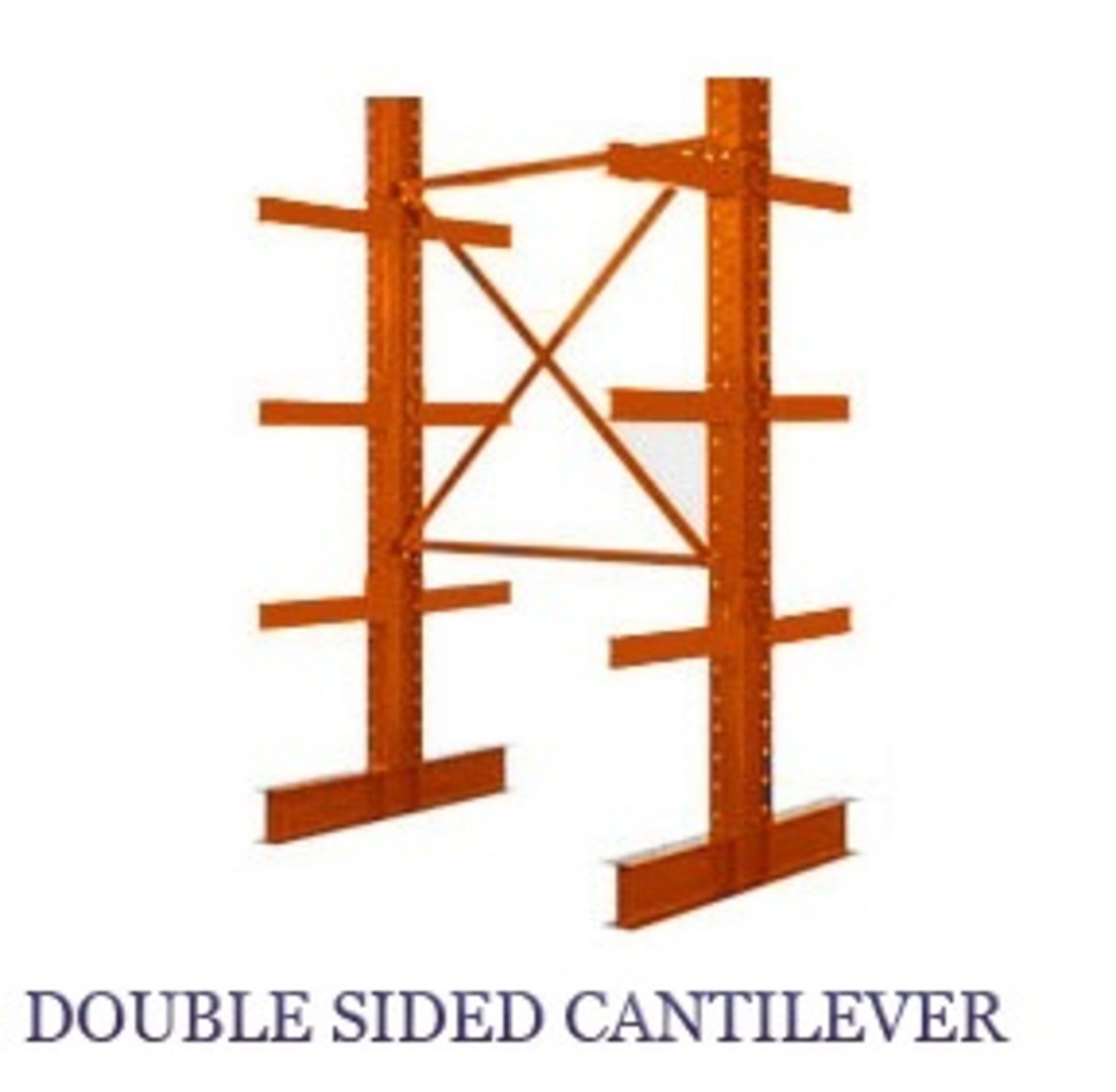 9 SECTIONS OF NEW DOUBLE SIDED CANTILEVER,