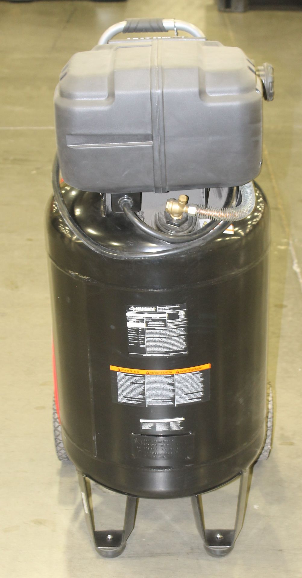 HUSKY 20 GAL. PORTABLE ELECTRIC AIR COMPRESSOR - Image 4 of 4