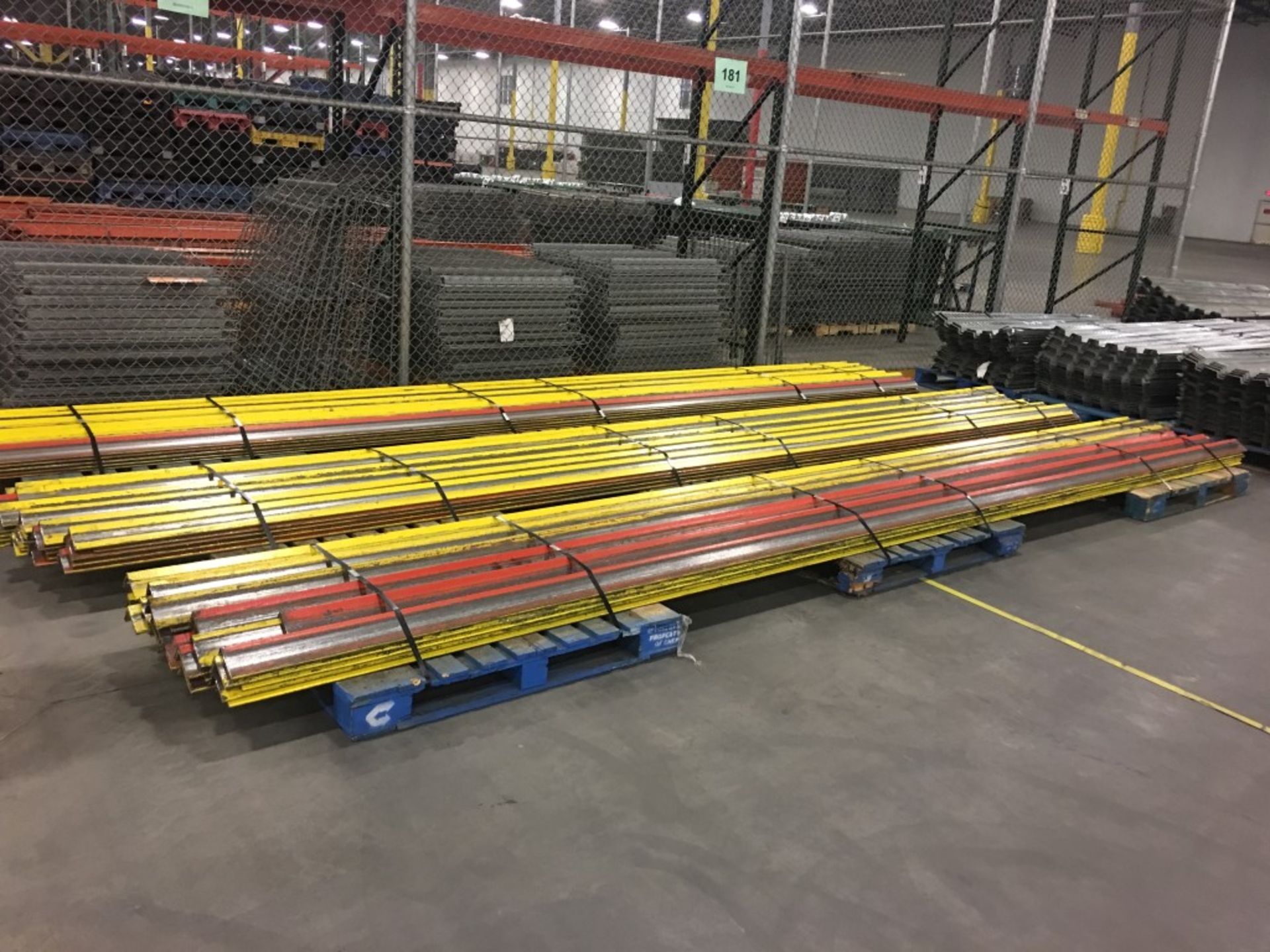 1000 FT OF FLOOR ANGLE GUIDE RAILS 3"" X 4""