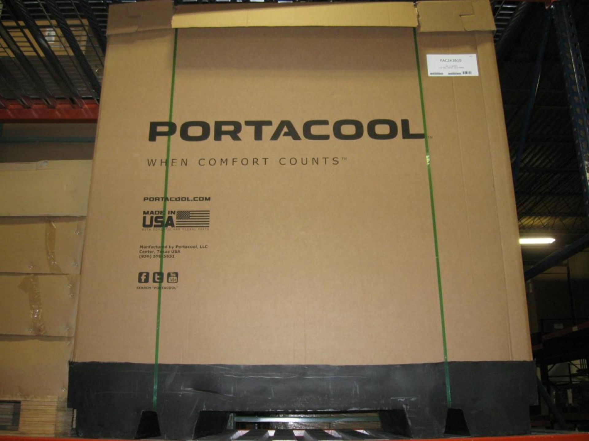 2500 SQFT CAPACITY 36" PORTABLE EVAPORATIVE AIR COOLER (NEW IN A BOX) - Image 6 of 6