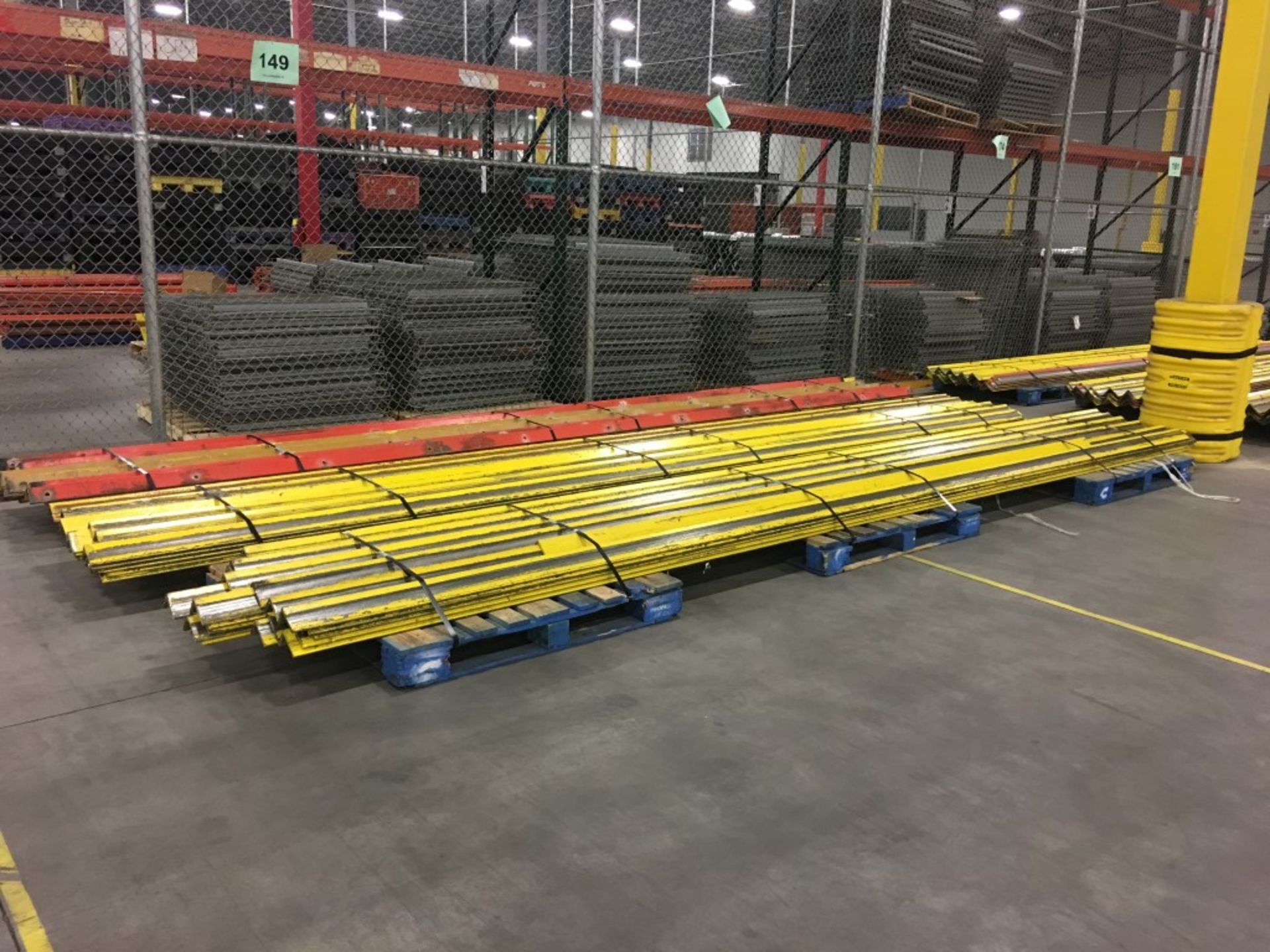 500FT OF FLOOR ANGLE GUIDE RAILS 3"" X 4""