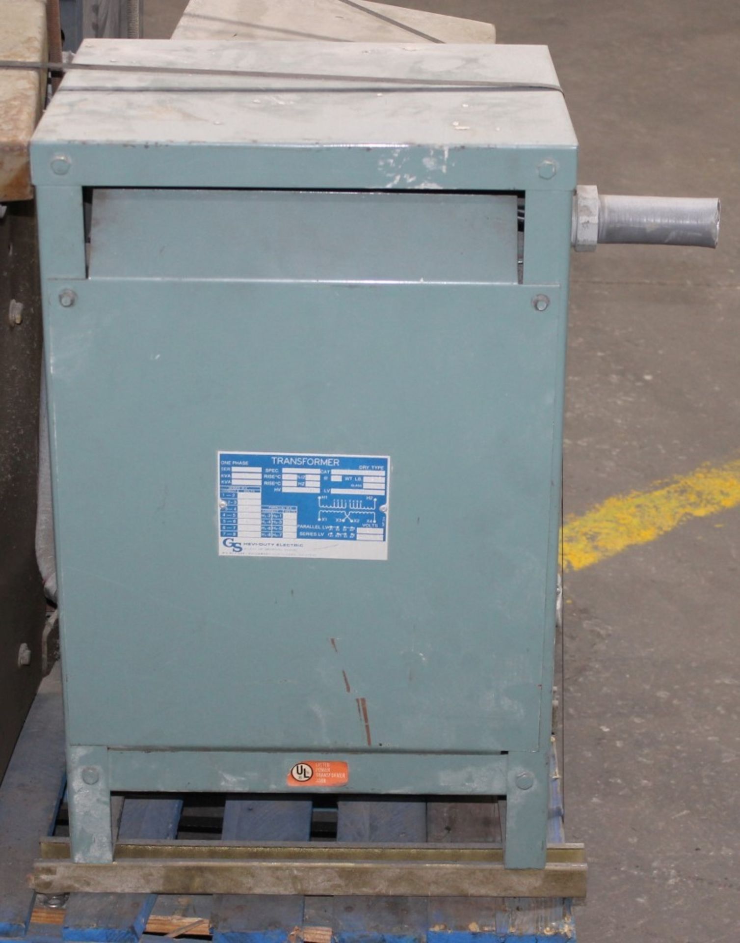 GS HEVI-DUTY ELECTRIC 25 KVA TRANSFORMER - Image 3 of 3