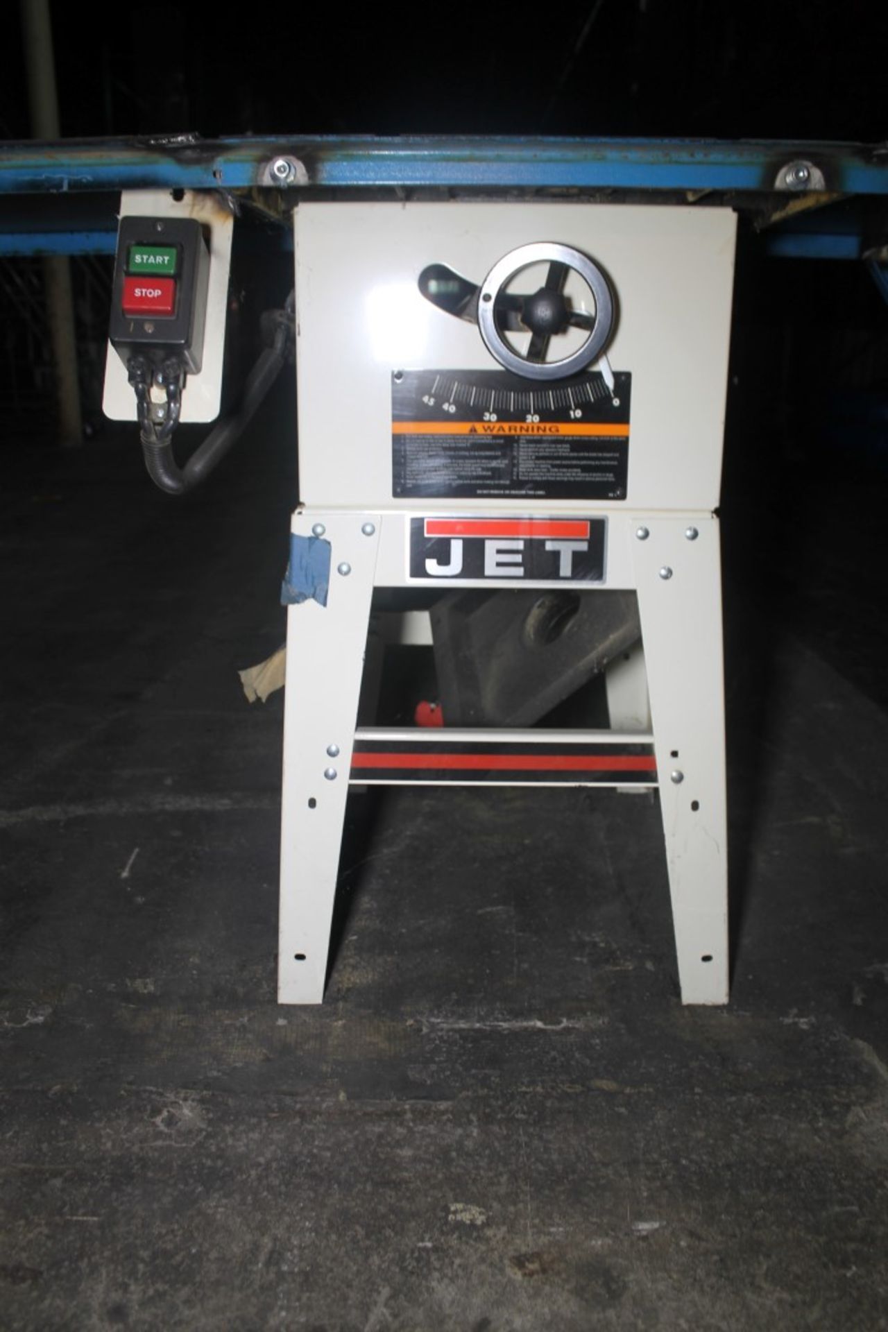 JET 10" CONTRACTOR SAW, - Image 3 of 4