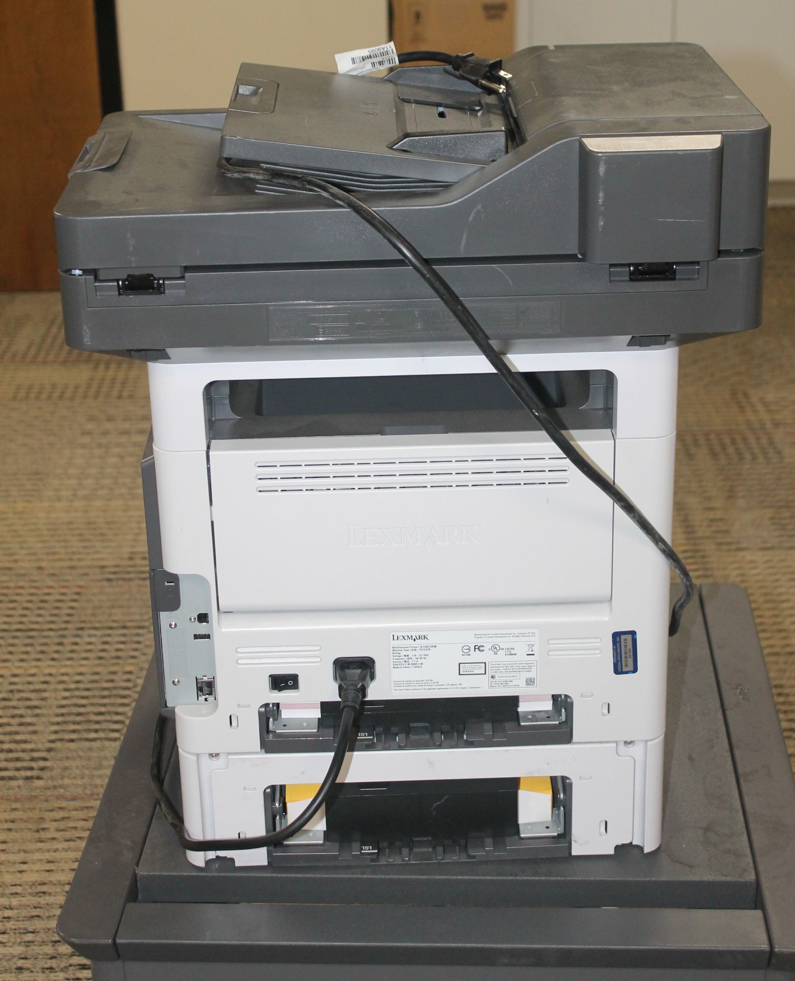 LEXMARK MX510DE ALL-IN-ONE LASER PRINTER - Image 3 of 3