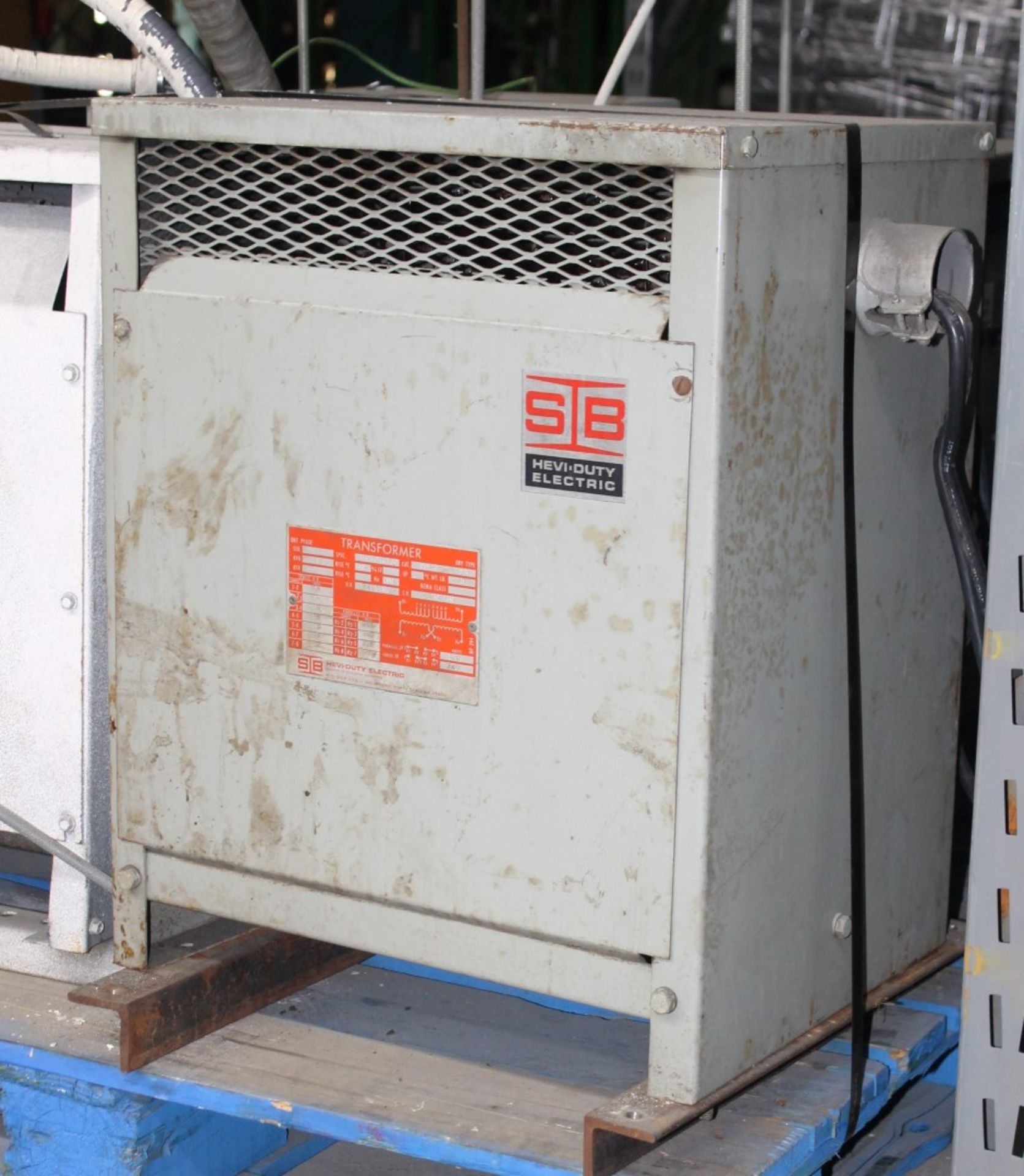 SB HEAVY DUTY ELECTRIC 25 KVA TRANSFORMER, - Image 3 of 3