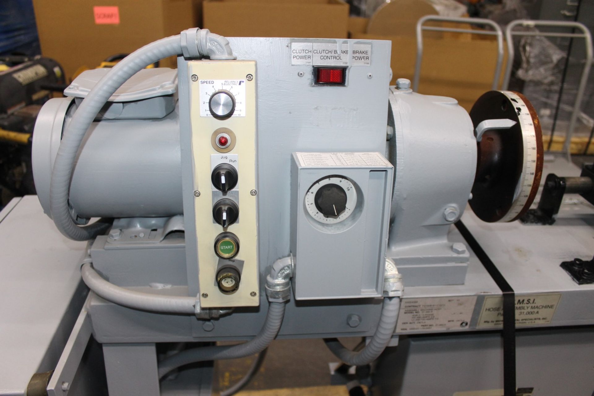 MMSI 31000A HOSE ASSEMBLY MACHINE - Image 3 of 4