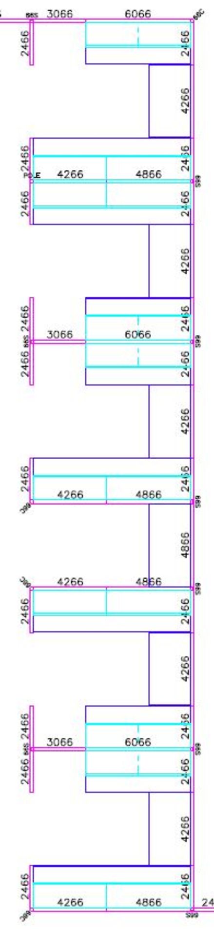 LOT OF OFFICE CUBICLES AS PER DRAWING. 6 OFFICES - Image 2 of 4