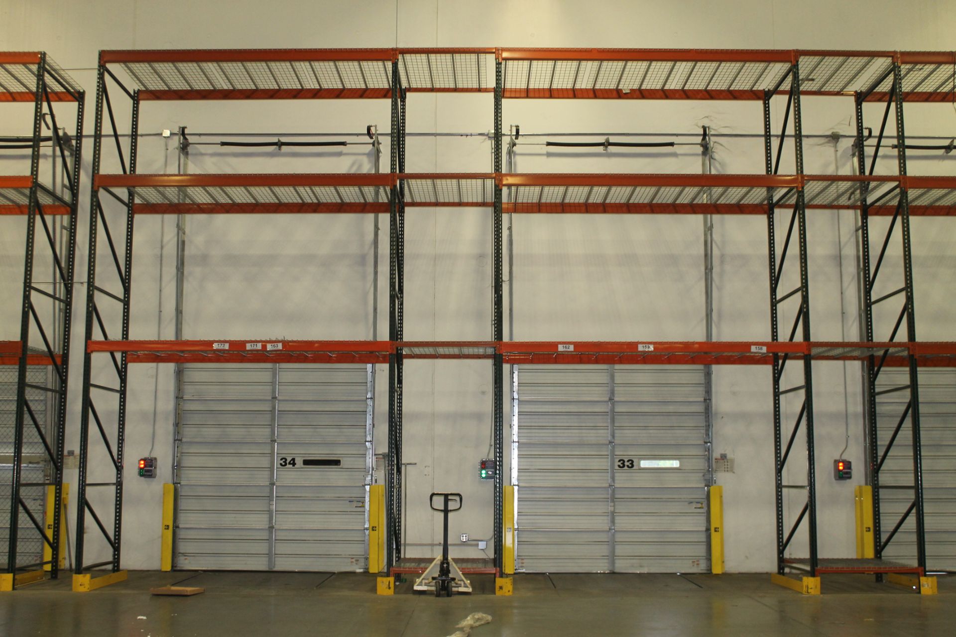 7 SECTION OF OVER-DOCK-DOOR PALLET RACKS, - Image 2 of 3