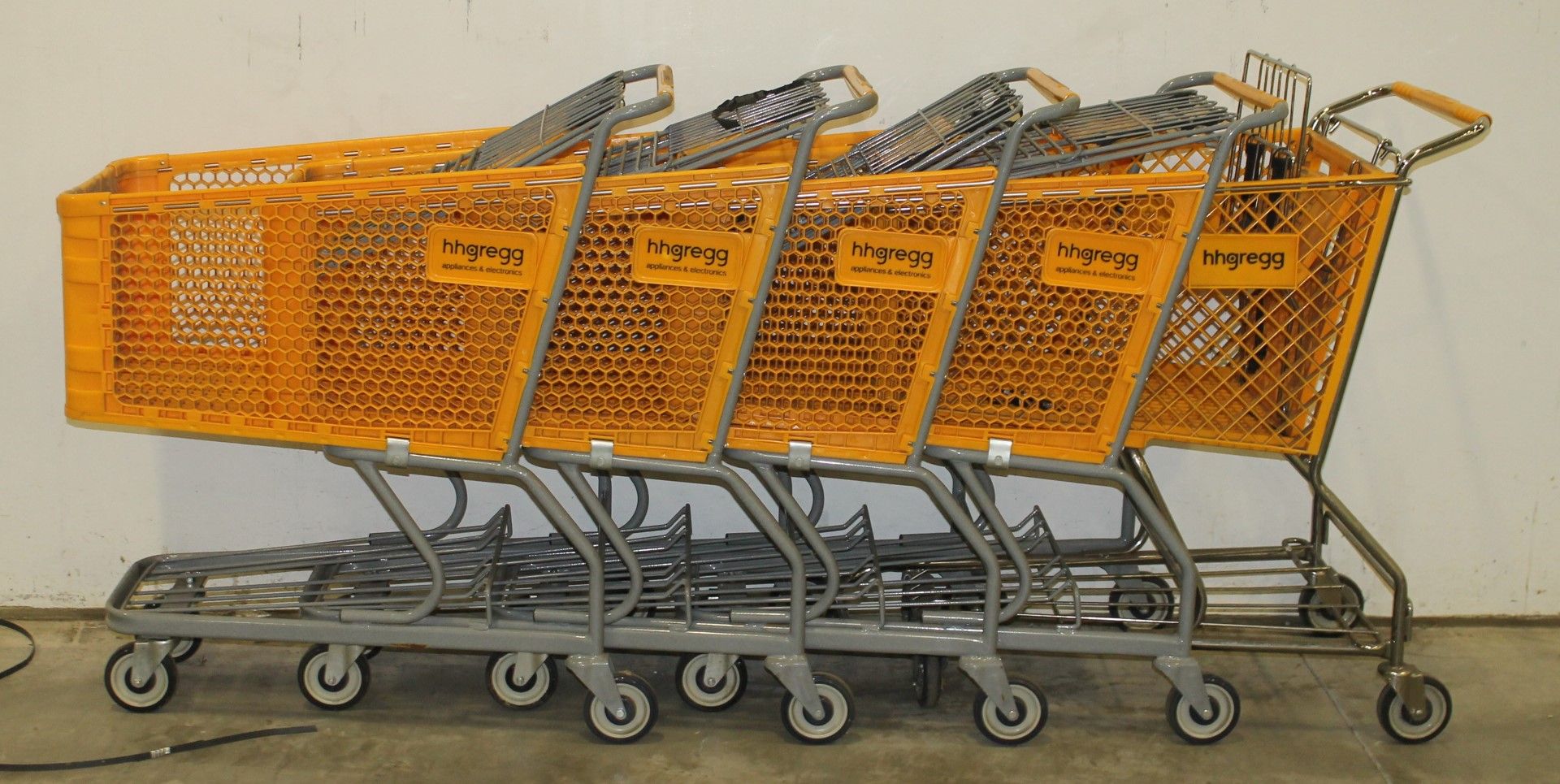 5 PCS OF SHOPPING CART.