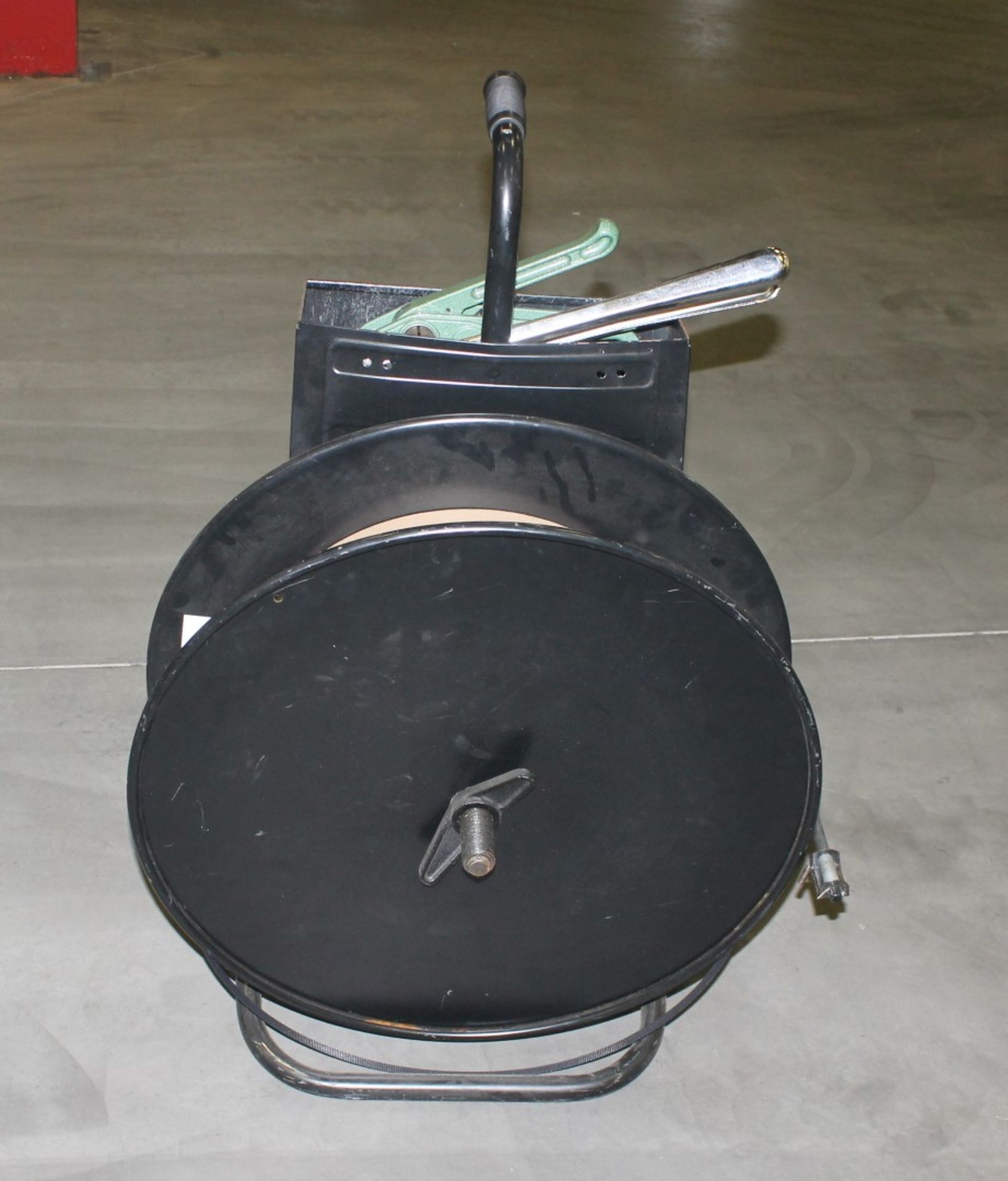 POLY STRAPPING DISPENSER WITH A TENSIONER AND SEALER, - Image 2 of 3