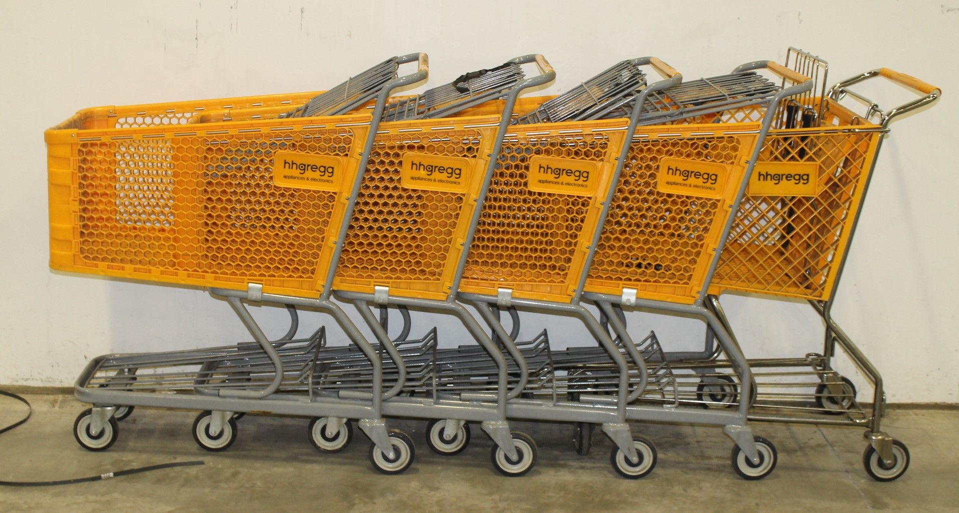 5 PCS OF SHOPPING CART.