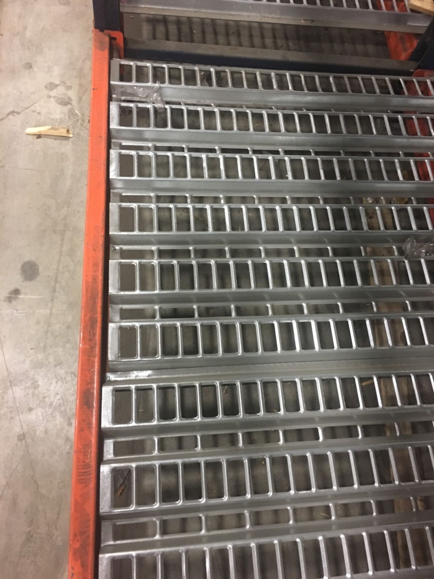 28 BAYS OF 26'H x 42"D X 120"W TEARDROP STYLE PALLET RACK, (BACK TO BACK) (4 BEAM LEVEL) - Image 3 of 4