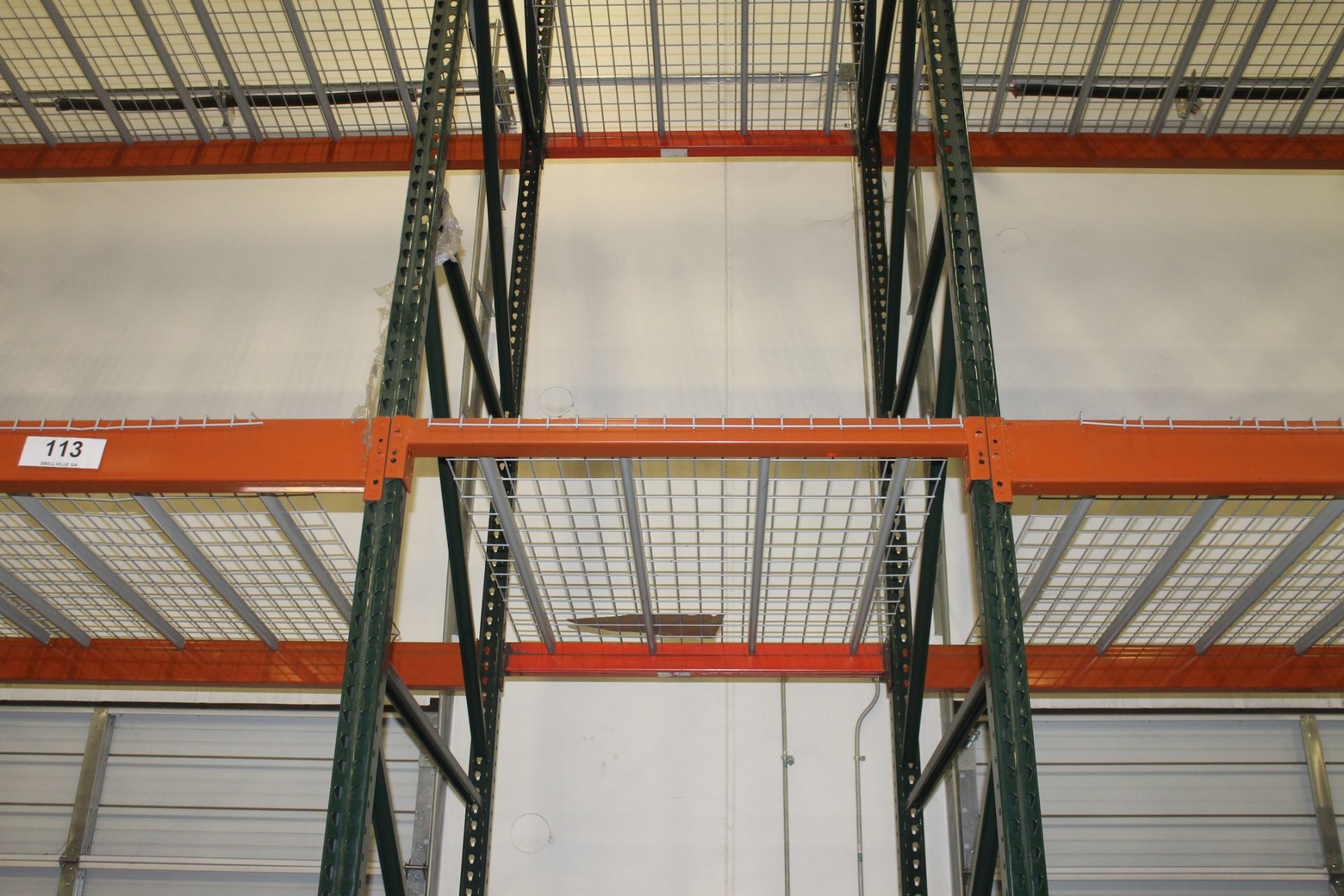 7 SECTION OF OVER-DOCK-DOOR PALLET RACKS, - Image 3 of 3