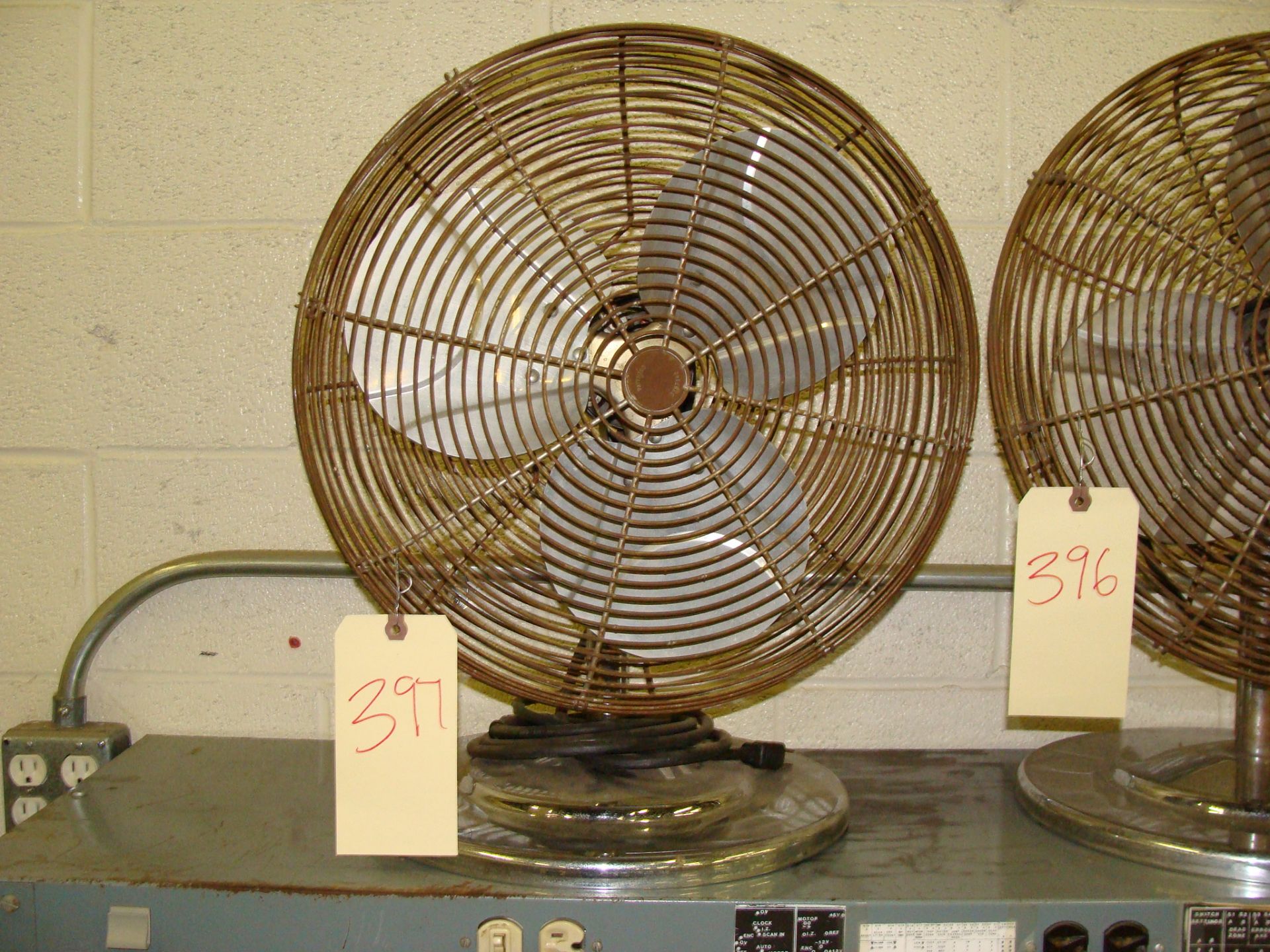 Chrome Based Table Fan