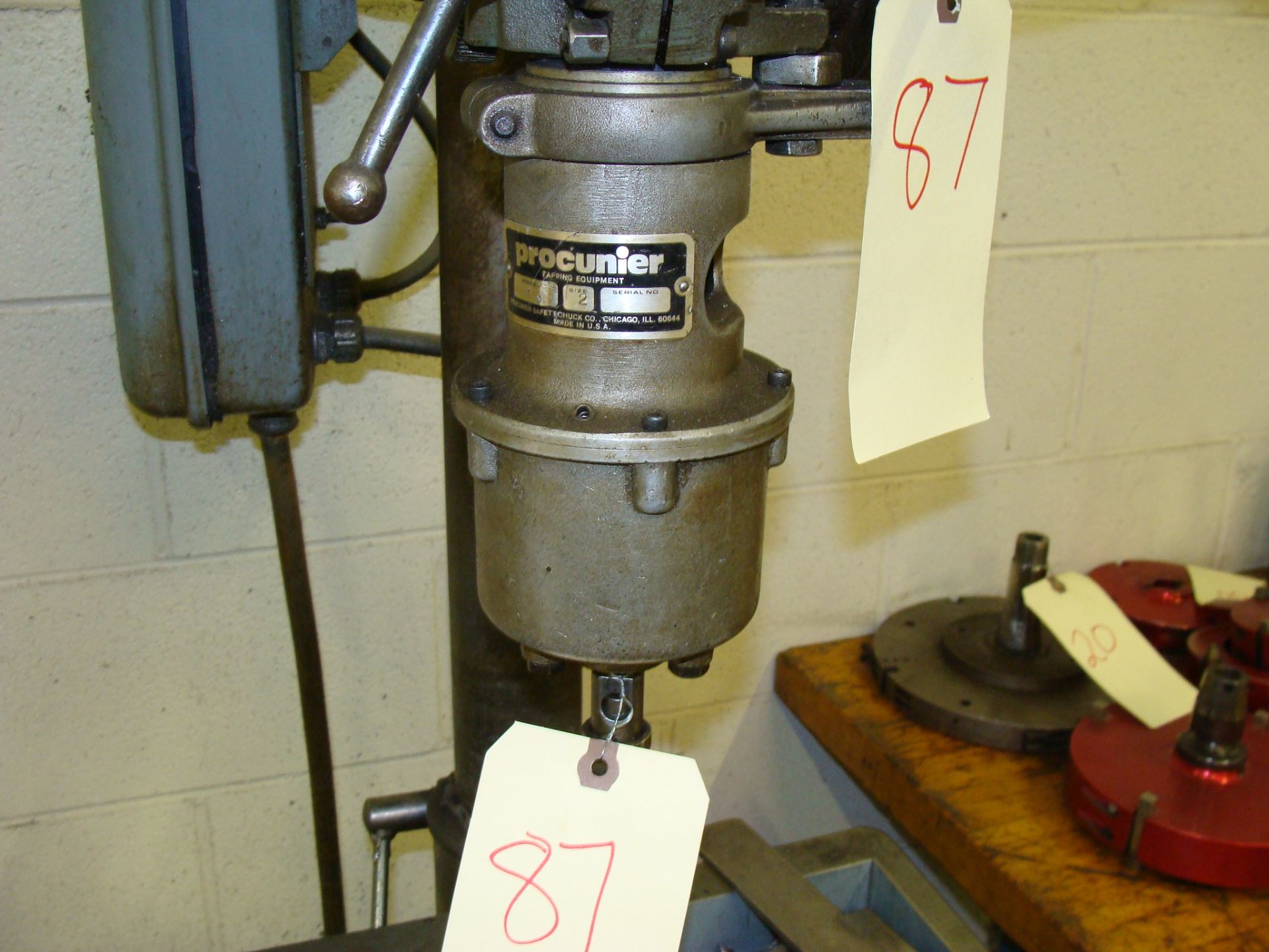 Rockwell Model 15665 Drill Press Serial # 1767870 with Procunier Taping Head - Image 2 of 2
