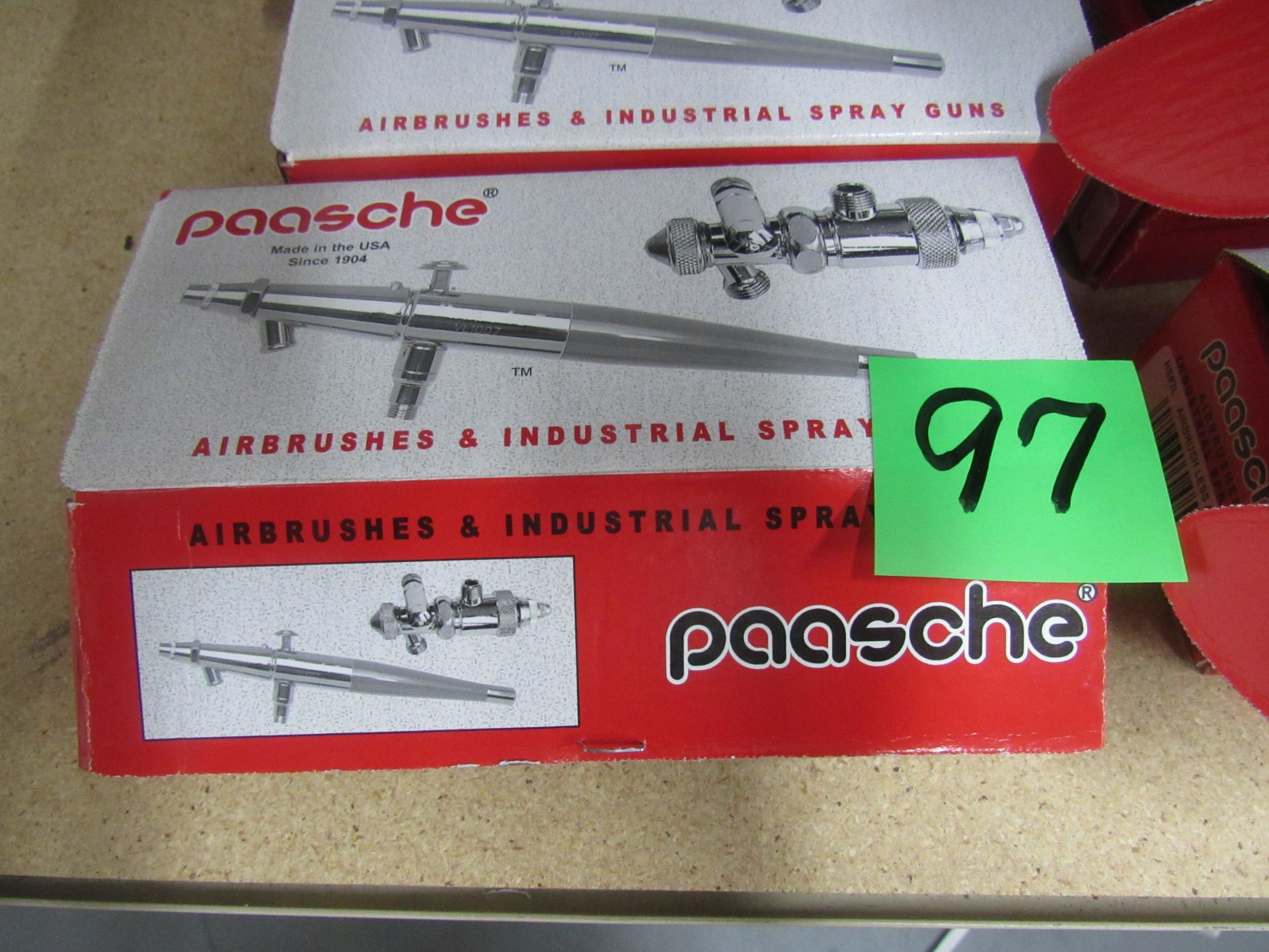 7 Paasche airbrushes - Image 2 of 4