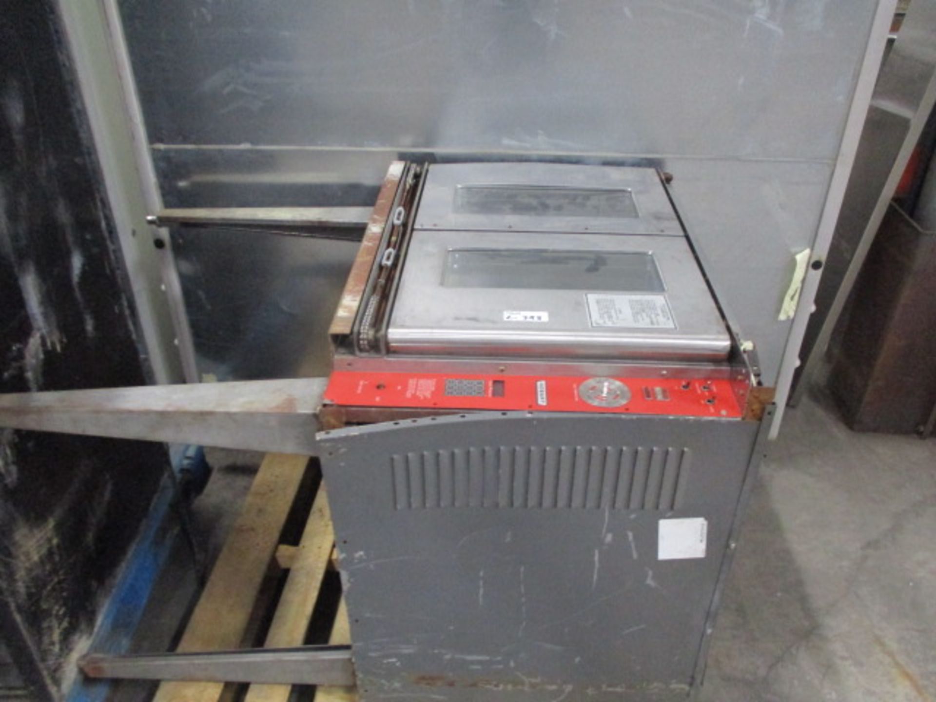 hobart full size convection oven and fryer (both pieces are missing parts )