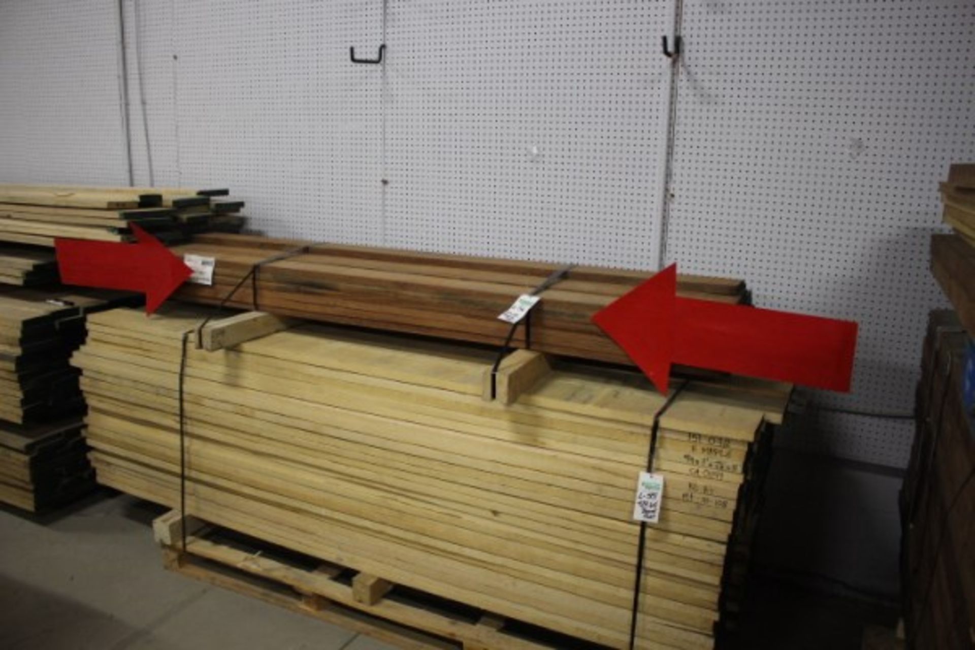 Pallet lot of Rough Cut Lacewood Speciality Wood (approx 103 board feet)