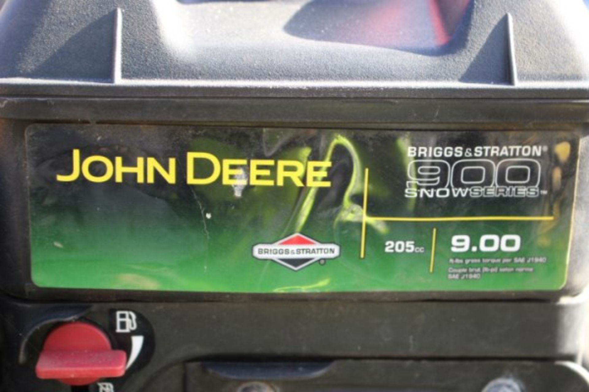 John Deere 726E snow blower 26" cut - Image 5 of 5