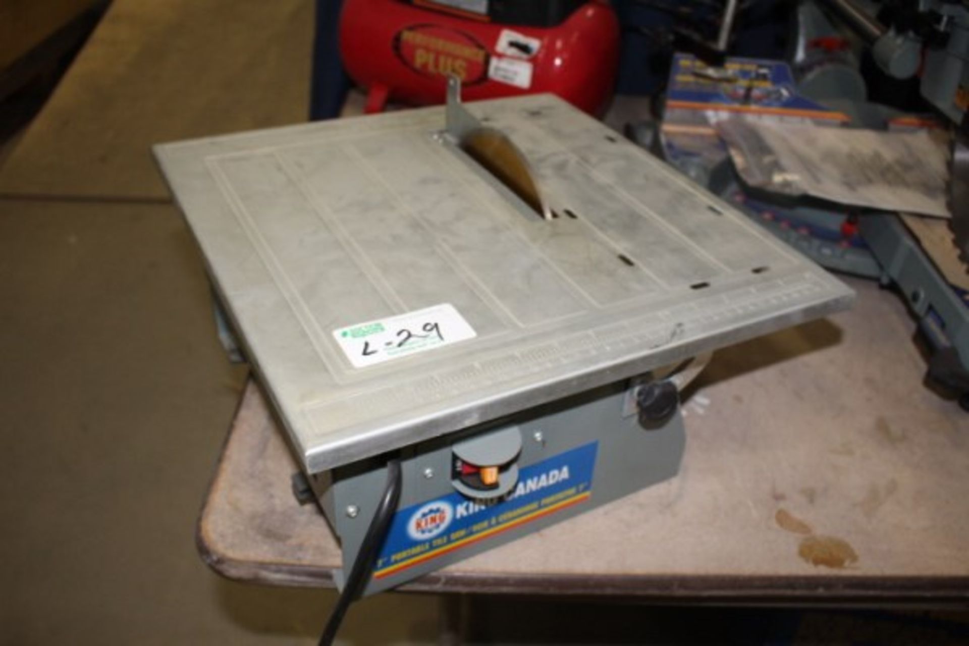 King Canada 7" Portable Tile Saw ( Store Demo)