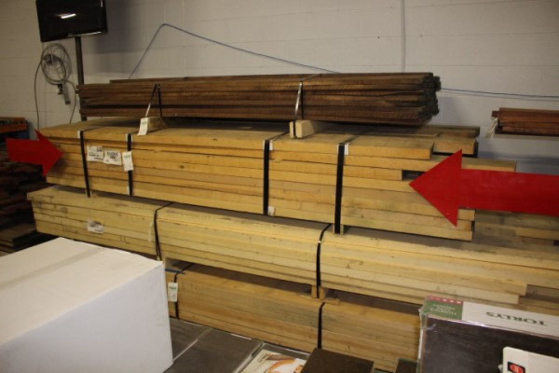 Pallet Lot of Yellow Birch (approx 500.72 board feet)