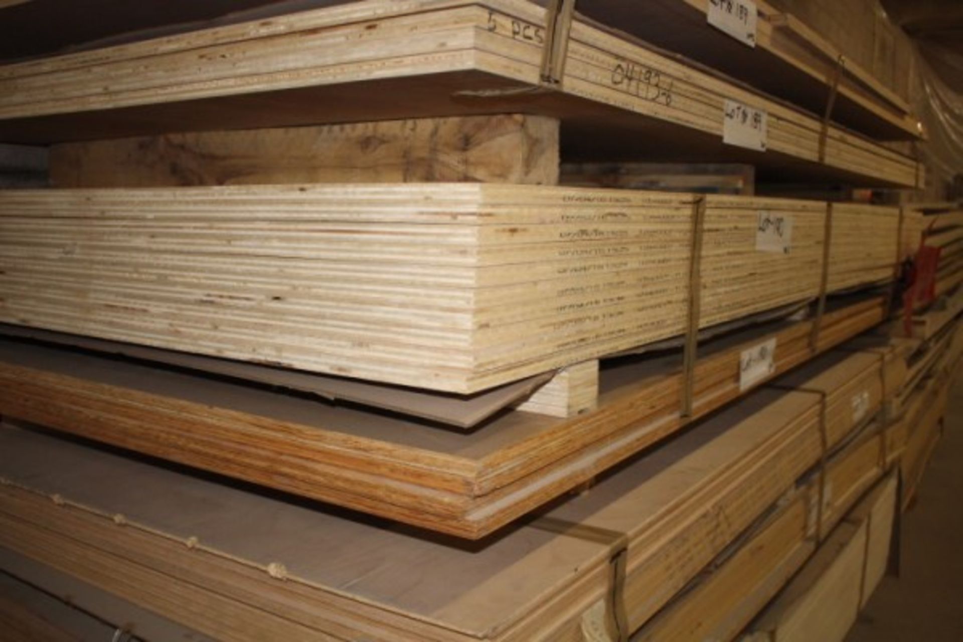 Lot of 4 x 8 sheets of plywood - Image 2 of 2