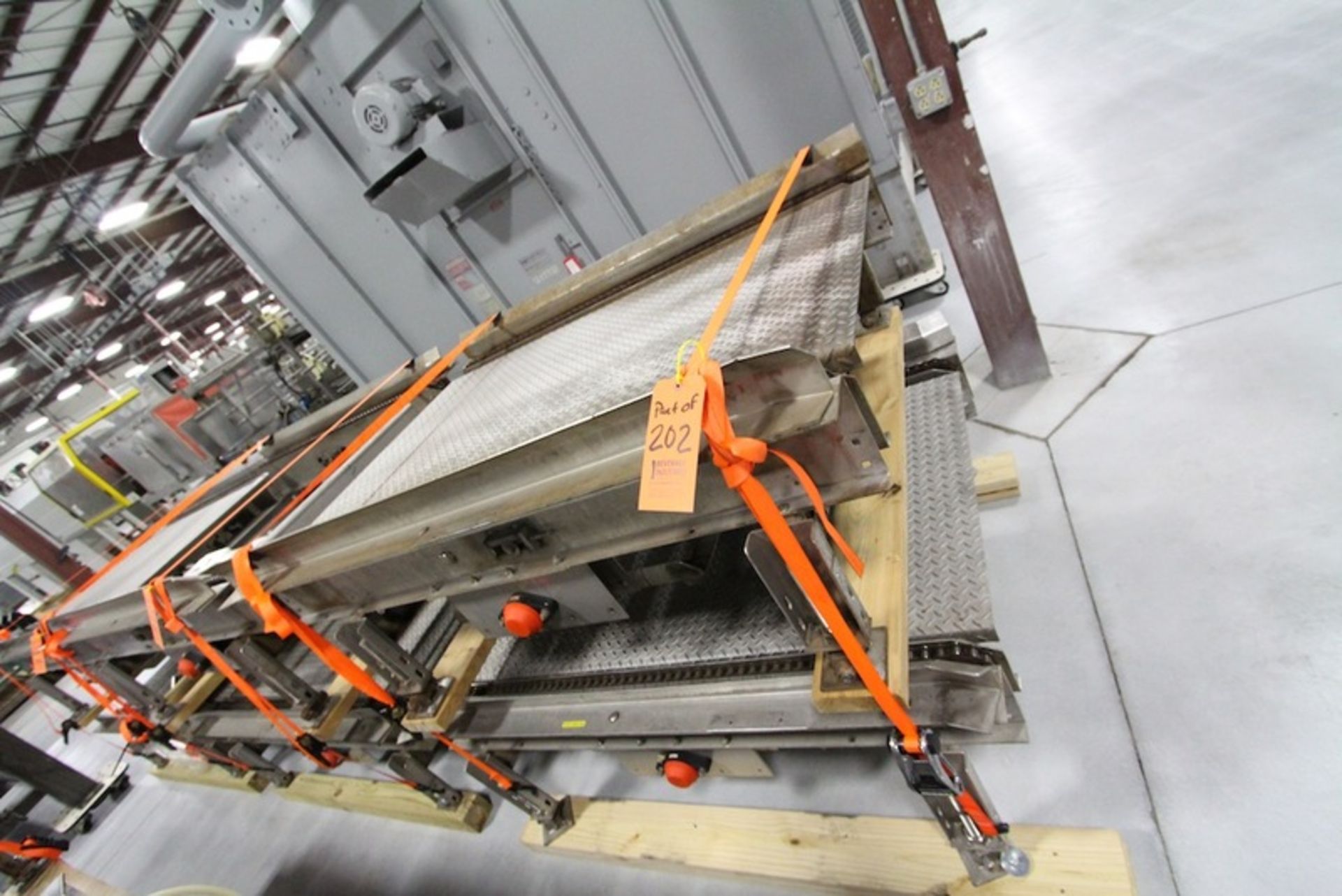 Sentry Stainless Steel Pallet Conveyors, 50ft - Image 6 of 8