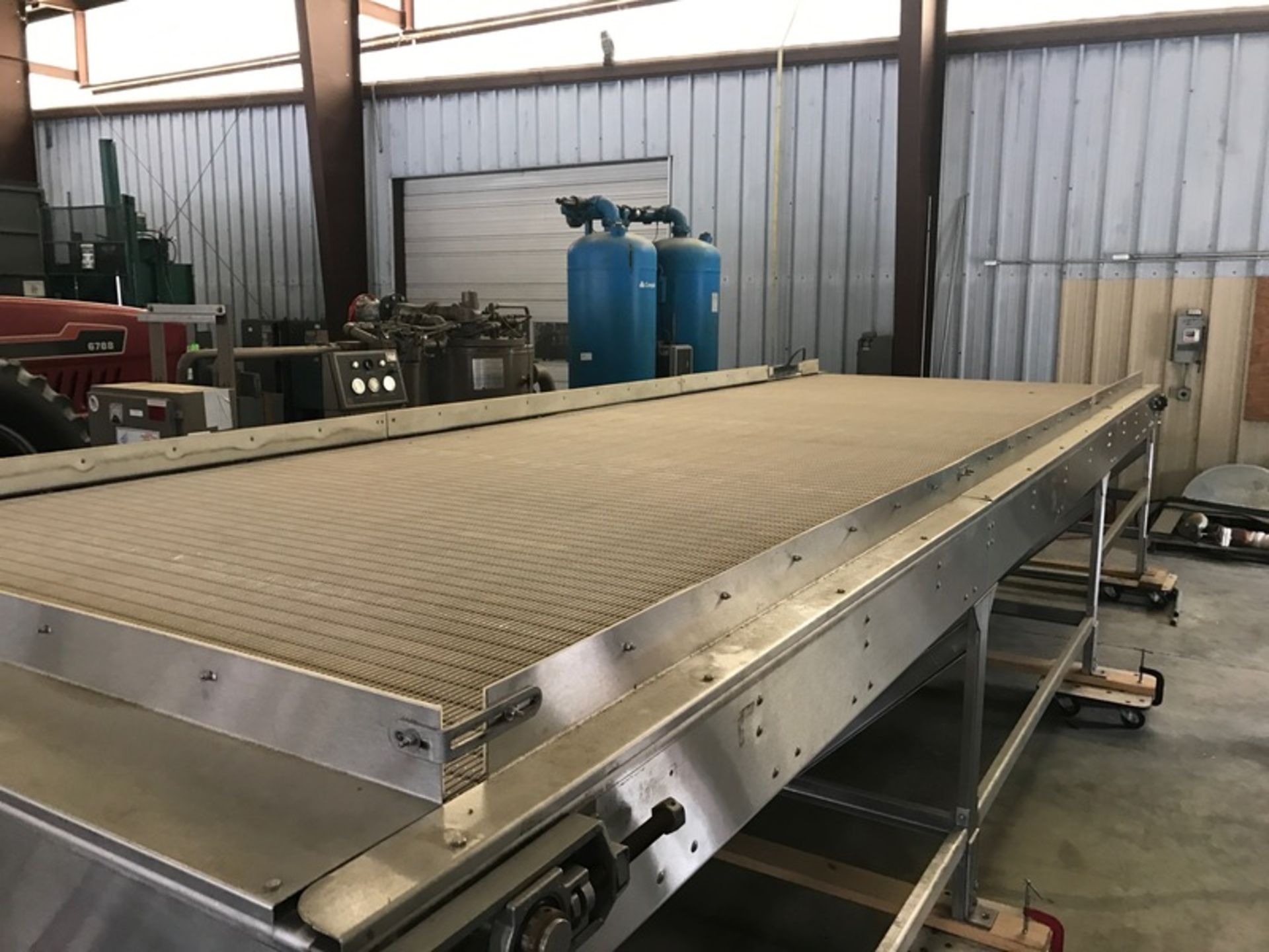 Seco 8x24 Stainless Steel Accumulation Table