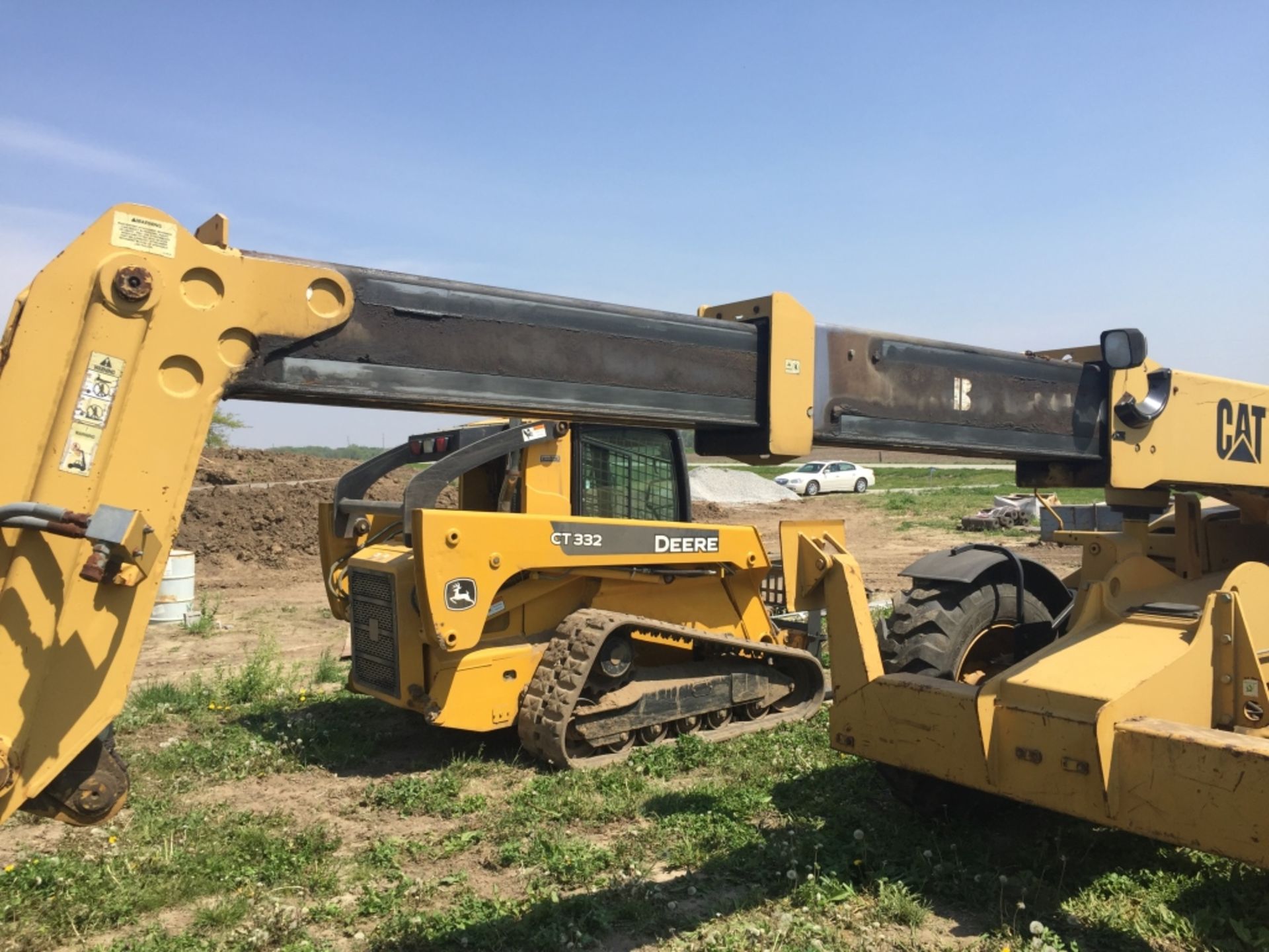 1997 Cat TH63 Telehandler, 4x4, 6000lbs capacity, 41' reach, Outriggers, 13.00-24 Tires, 1,723 - Image 35 of 36