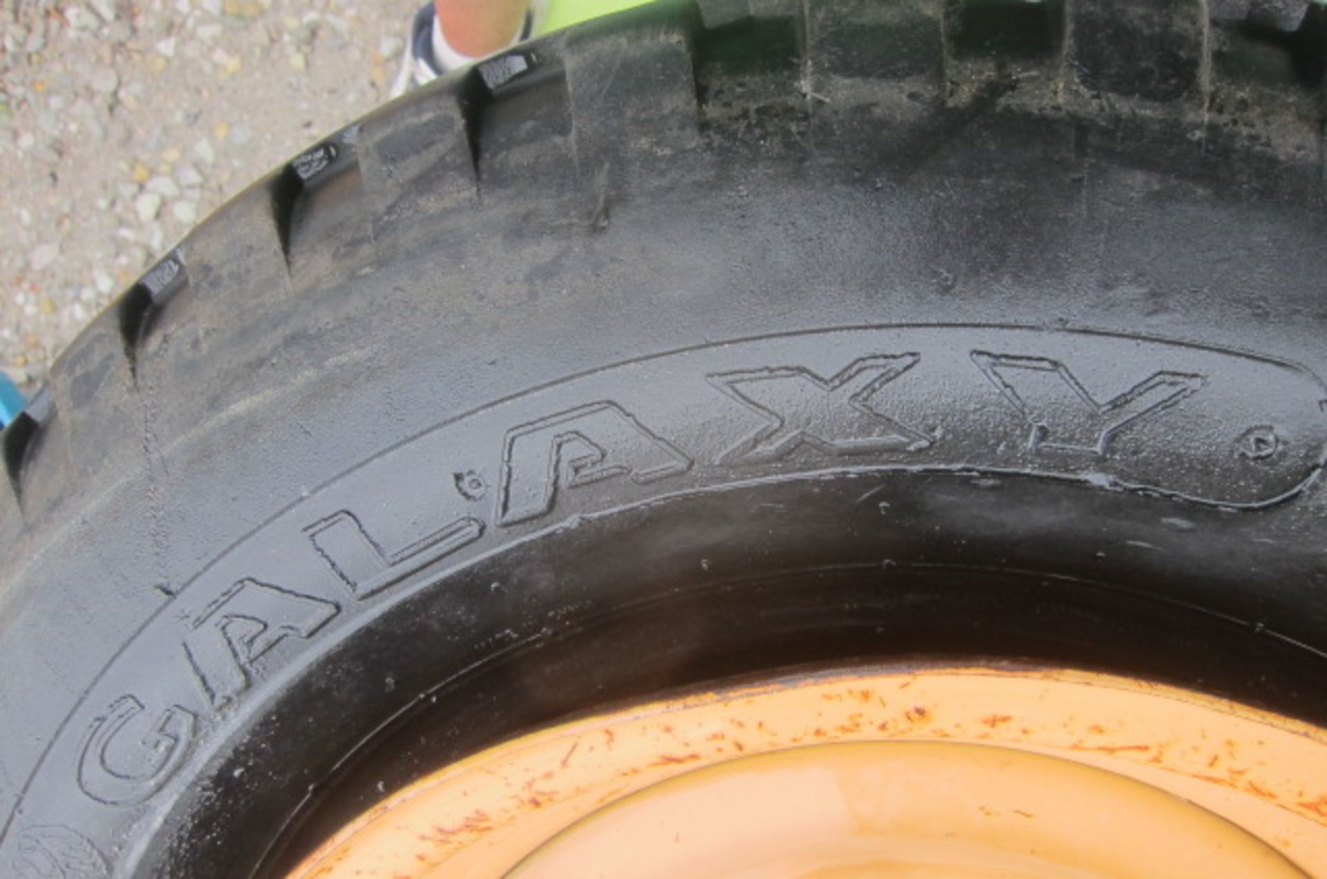 (4) Used Galaxy Workstar 11L-16SL Tire & Rim , 10 Ply, 8 Bolt Rim, 6" Center, 8" Pattern, Located in - Image 6 of 9