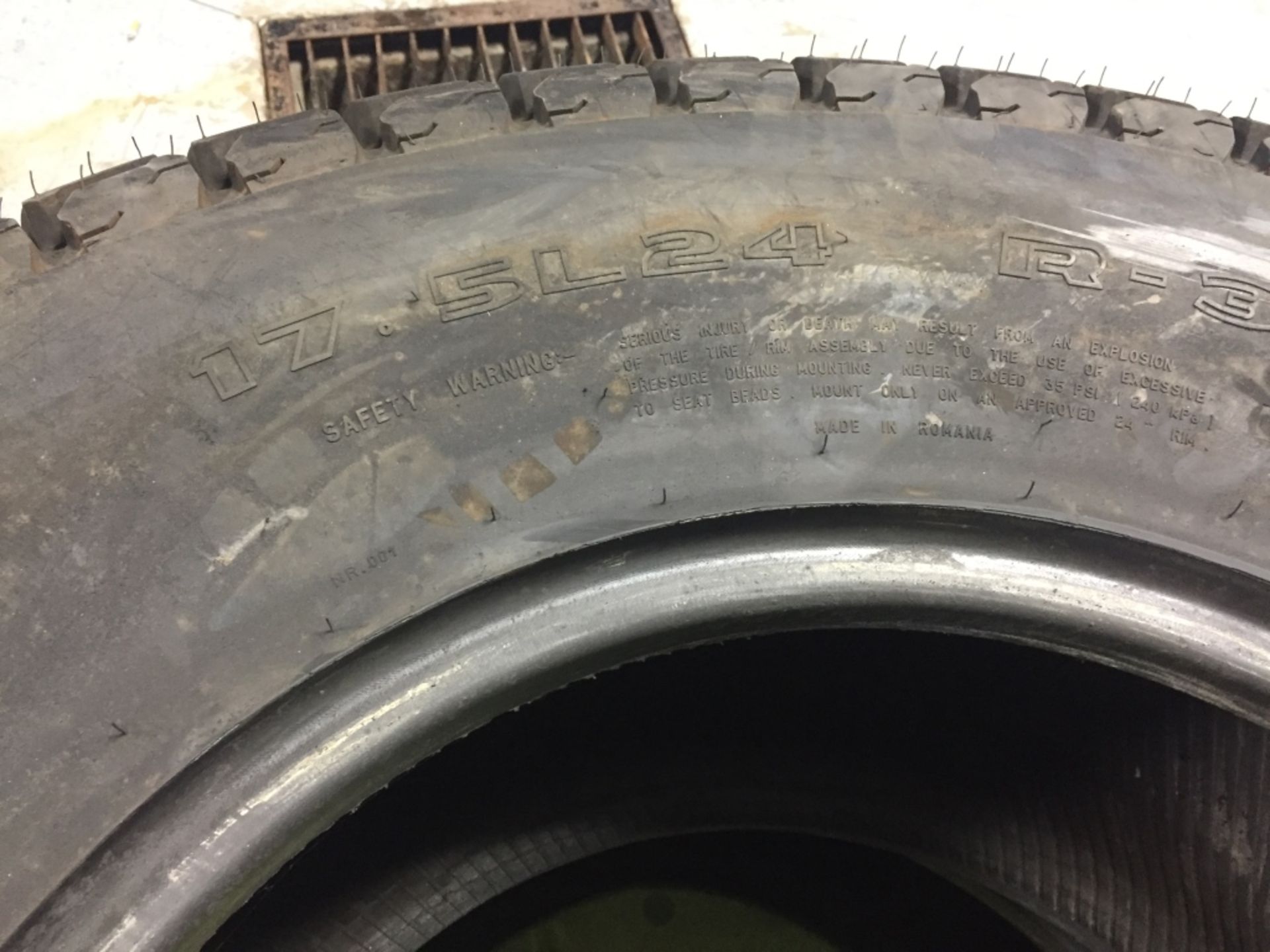 (2) New Mighty Mow 17.5L-24 Tires, 8 Ply, Located in Mt. Pleasant, IA - Image 4 of 5