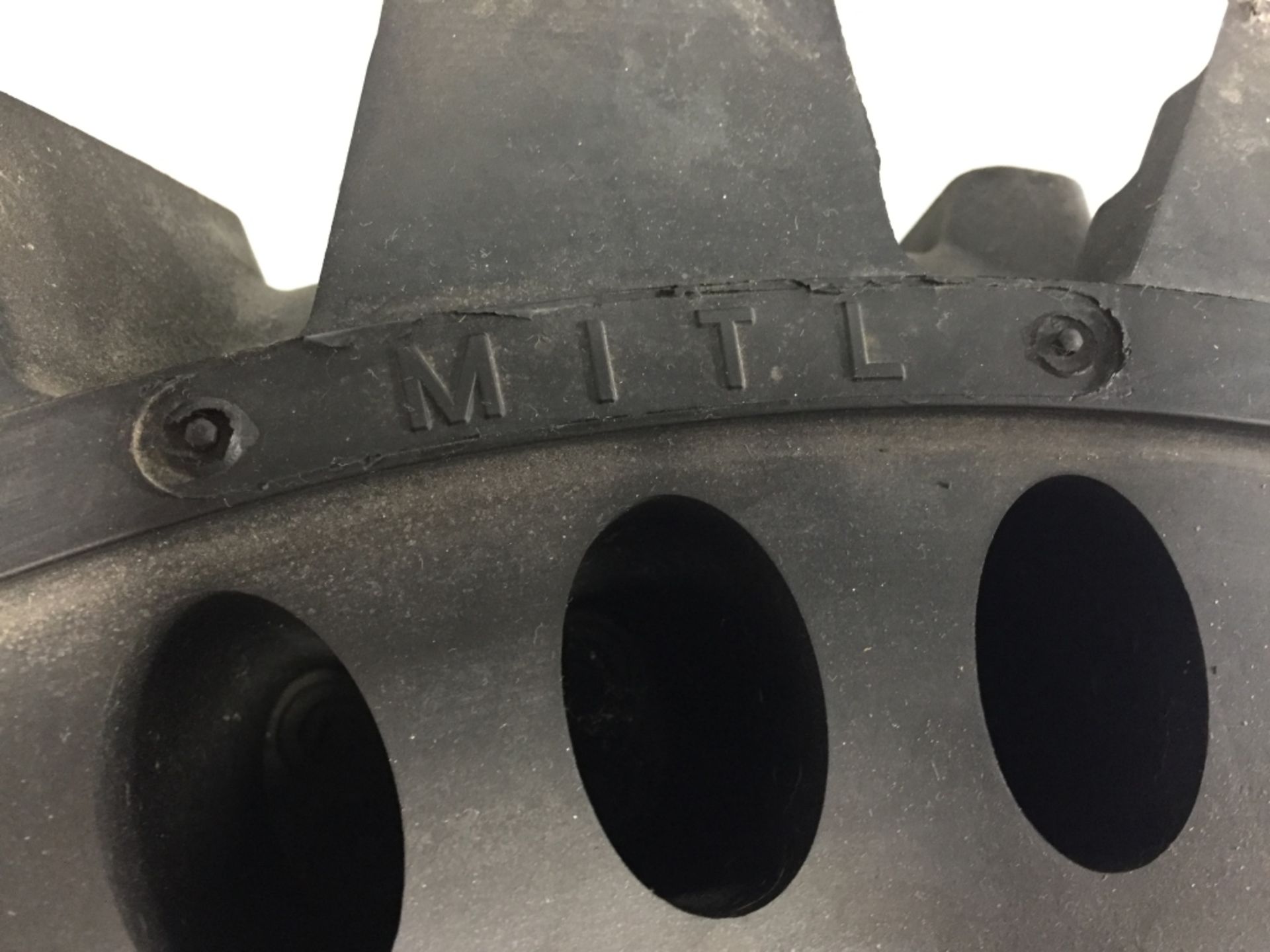 (4) New Solid Flex Mitl 12-16.5 Tire & Rims, 6" Center, 8 Bolt Pattern, Fits Skid Loader, Located in - Image 4 of 7