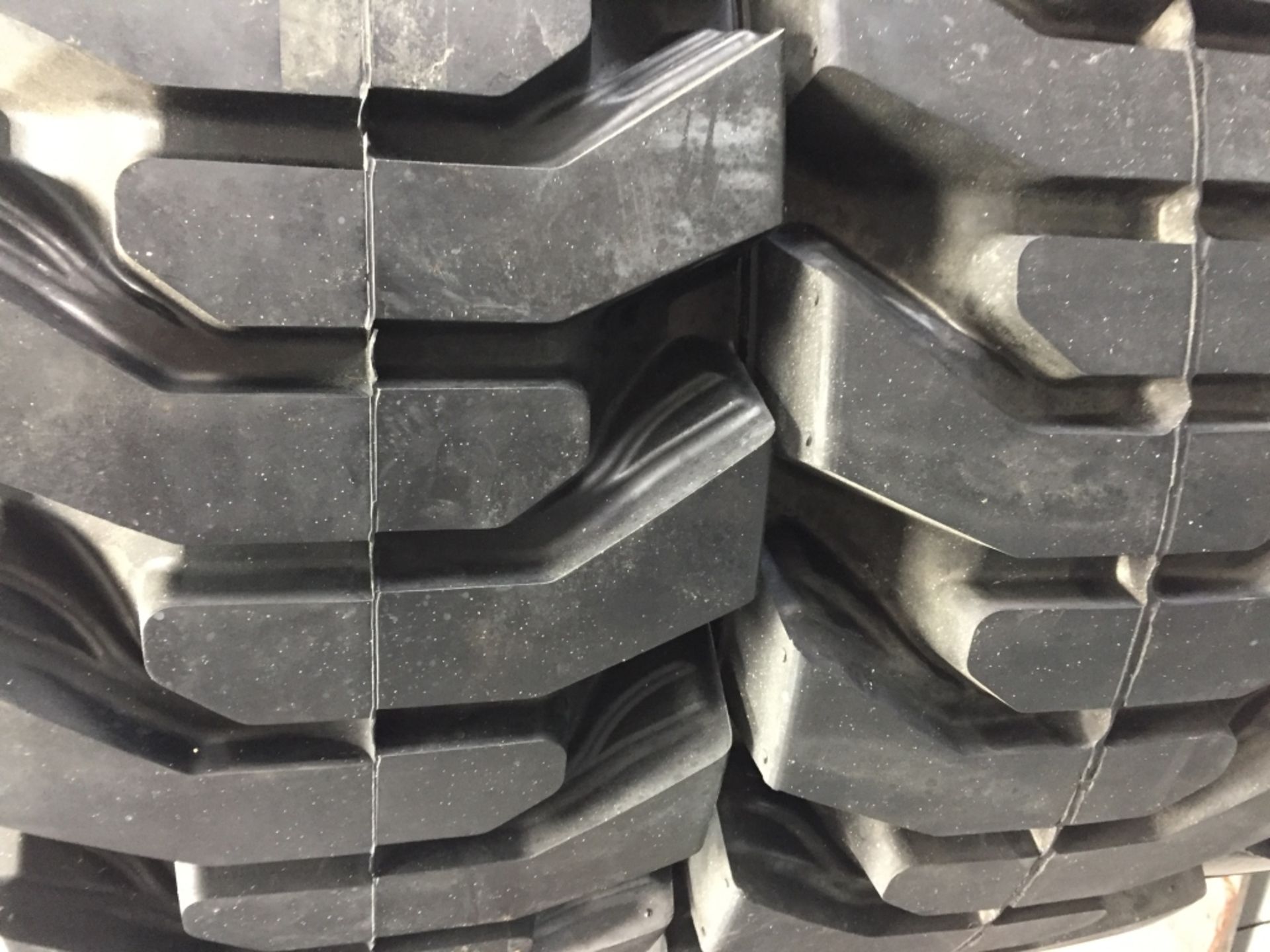 (4) New Solid Flex Mitl 12-16.5 Tire & Rims, 6" Center, 8 Bolt Pattern, Fits Skid Loader, Located in - Image 7 of 7