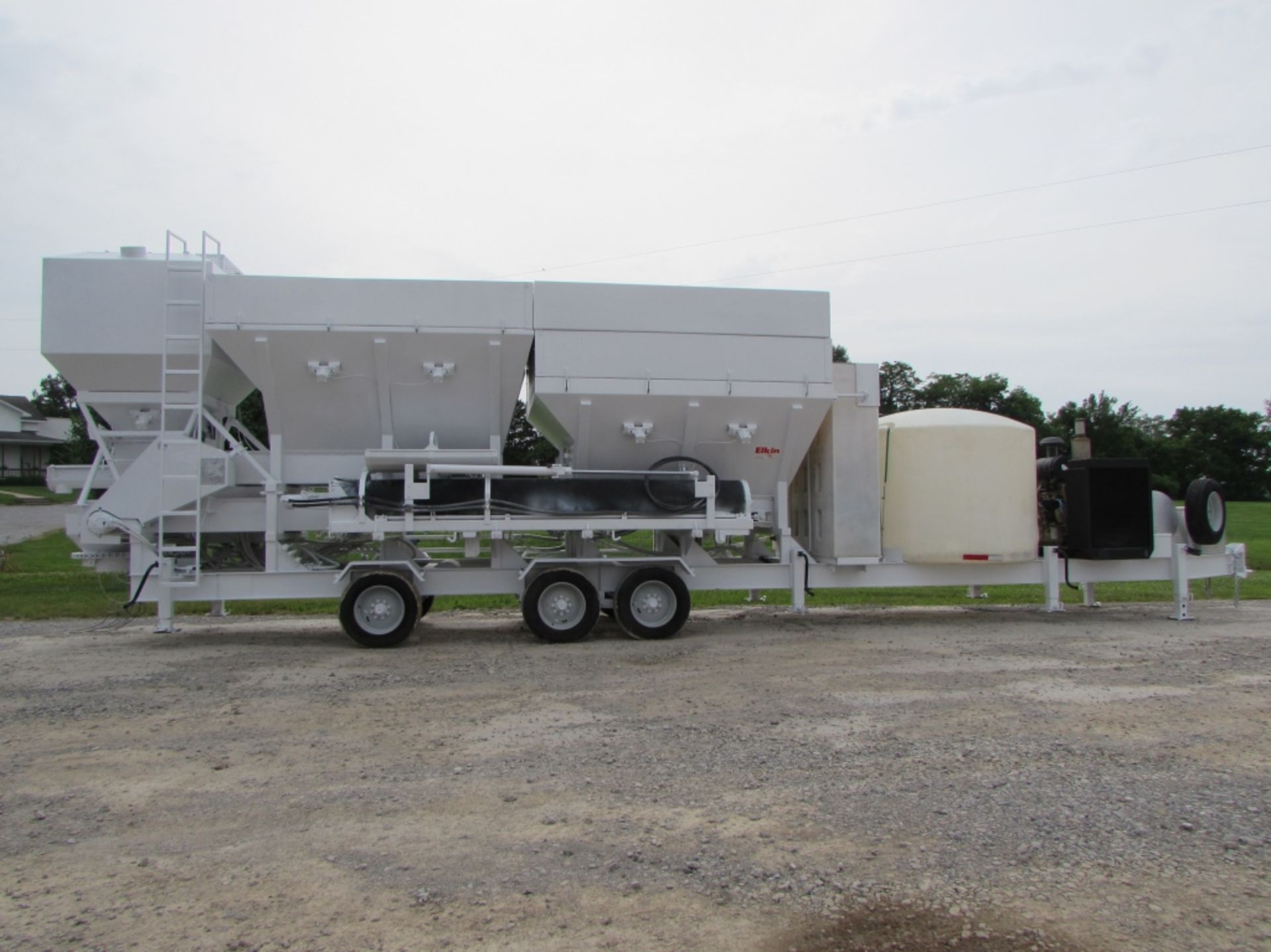 2007 Elkin Portable/ Mobile Concrete Batch Plant, 12 Yard, Fully self contained with John Deere - Image 2 of 43