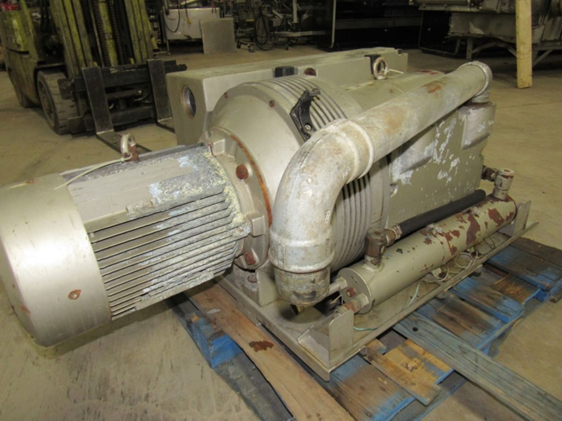 Rieschle Mdl. CLF501 (18) Vacuum Pump, 3 phase motor, no tag on motor, Ser. #9011277248 (Located - Image 3 of 5