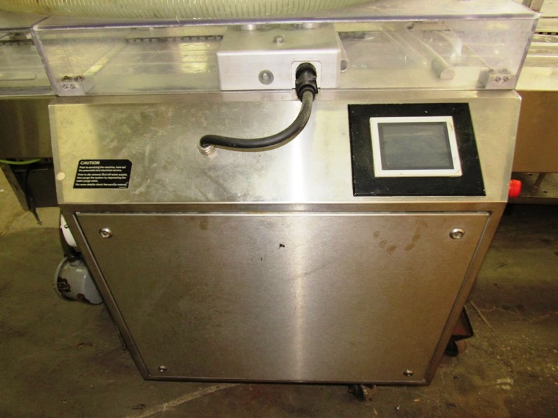 VC999 Mdl. RS320 Rollstock Vacuum Packaging Machine, Ser. #32003133240, 320 mm between chains, color - Image 6 of 10