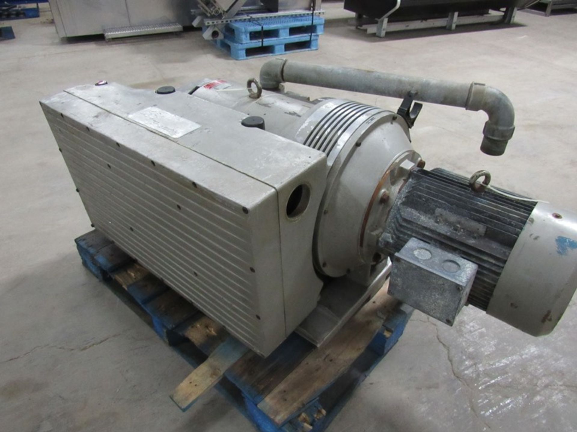 Rieschle Mdl. CLF501 (18) Vacuum Pump, 3 phase motor, no tag on motor, Ser. #9011277248 (Located