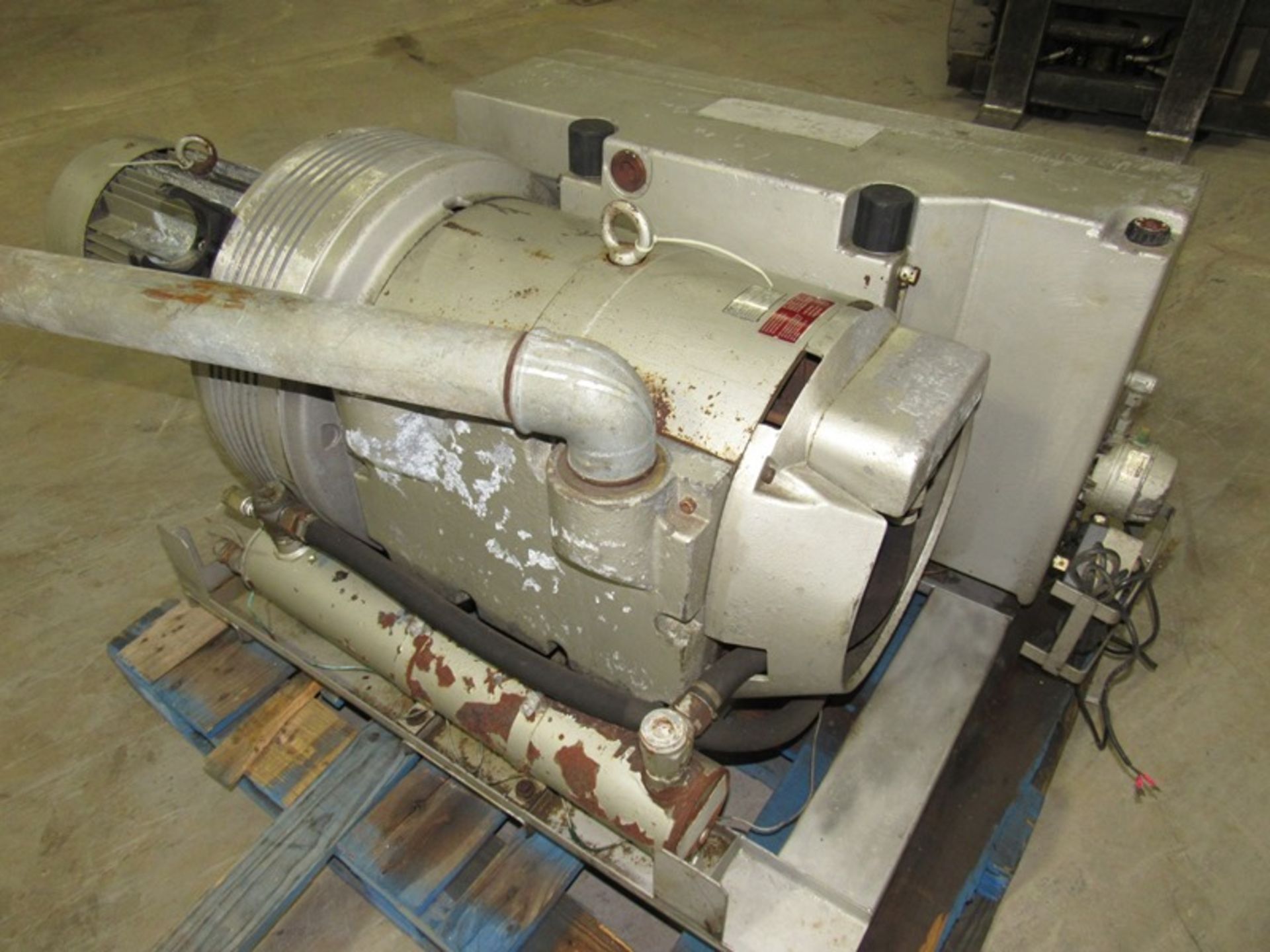 Rieschle Mdl. CLF501 (18) Vacuum Pump, 3 phase motor, no tag on motor, Ser. #9011277248 (Located - Image 2 of 5