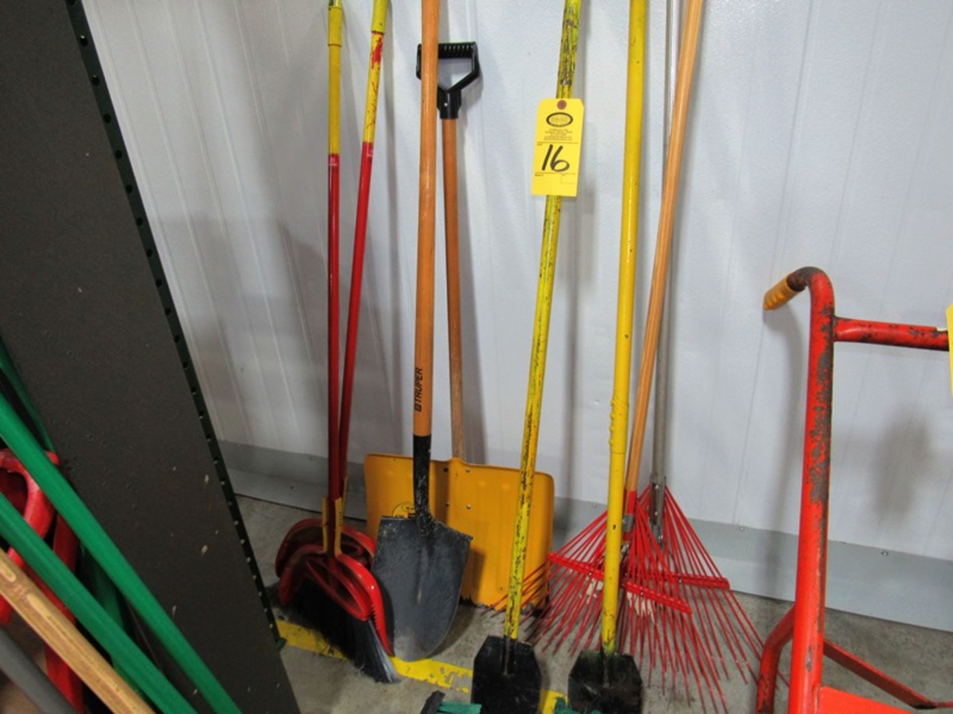 Ice Scrapers, Shovels, Rakes, Brooms, etc. (Removal Begins July 5th) Loading Fee $50 Rigger: Norm - Image 2 of 3