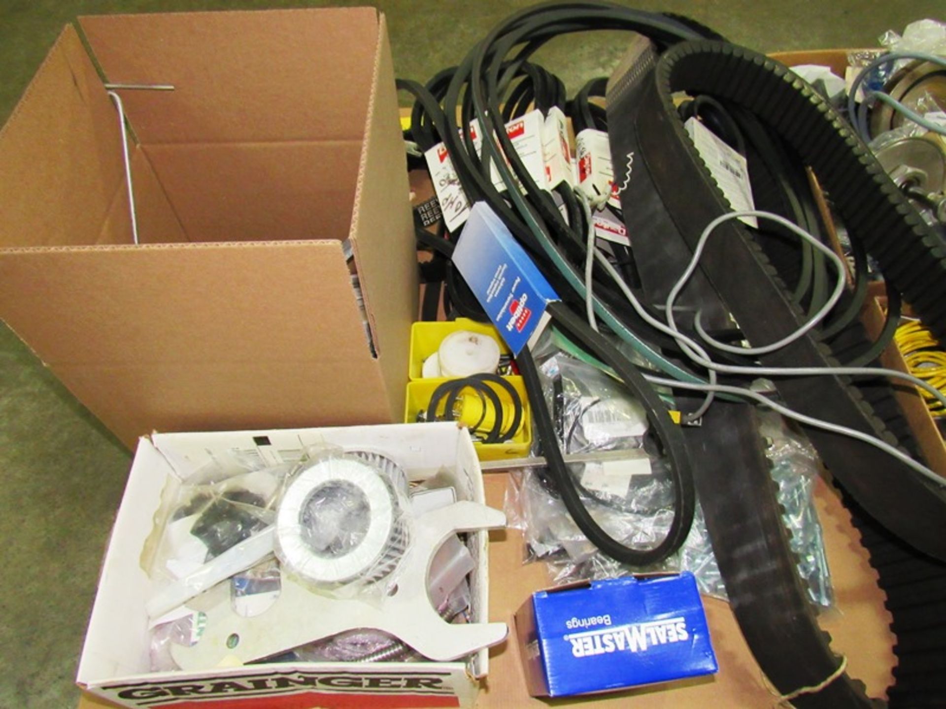 Skid of Mainly Vemag Parts: Belts, Filters, Photo Eye Sensors, Contactors, Gears, Pneumatic - Image 4 of 4