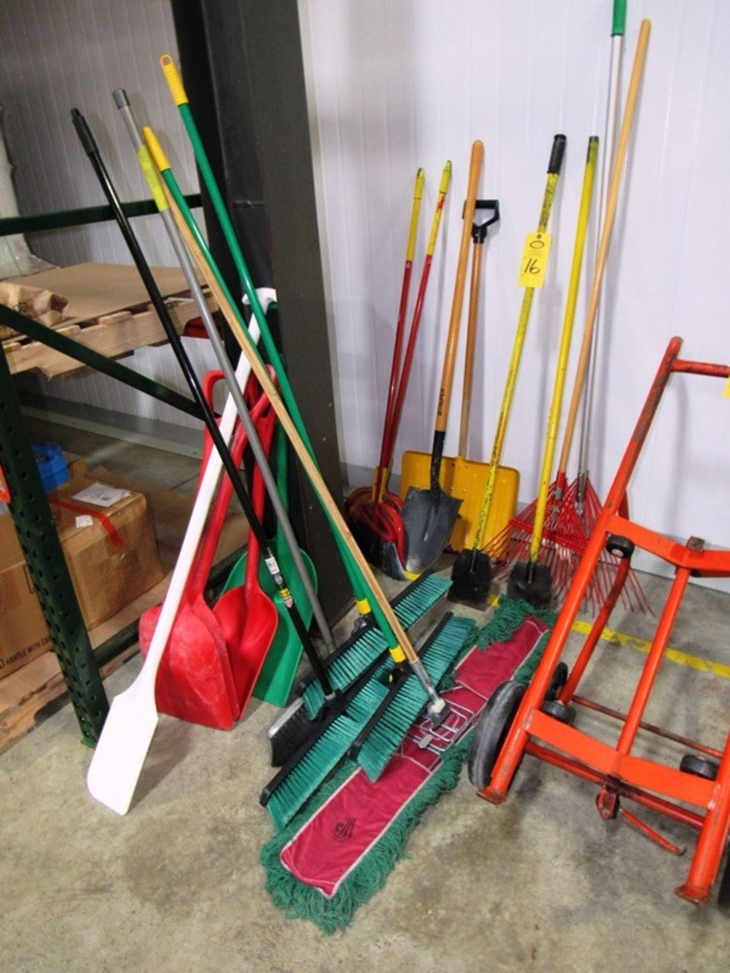 Ice Scrapers, Shovels, Rakes, Brooms, etc. (Removal Begins July 5th) Loading Fee $50 Rigger: Norm