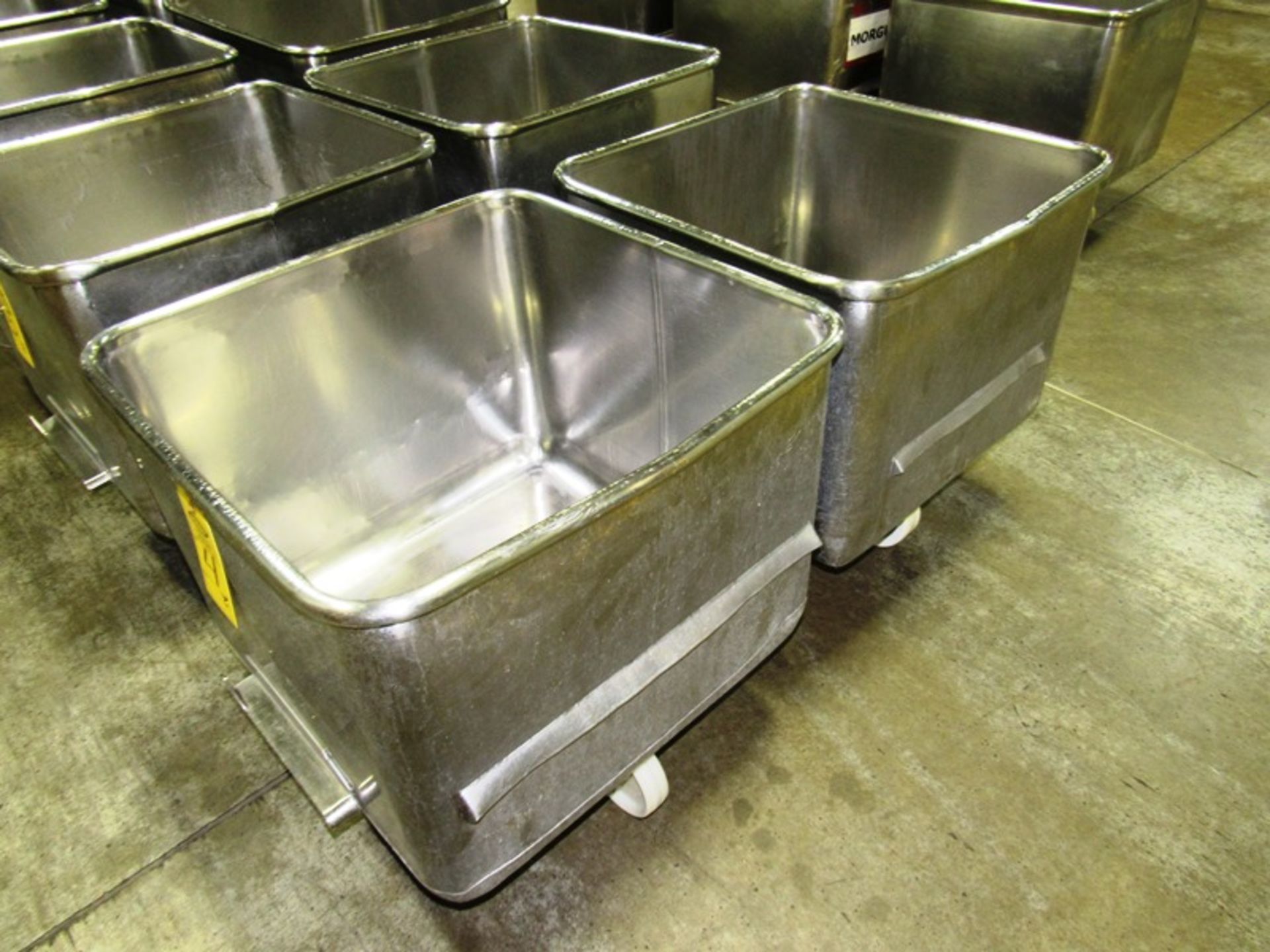 Stainless Steel Dump Buggies, 400 Lb. capacity (Removal Begins July 5th) Loading Fee $35 Rigger: